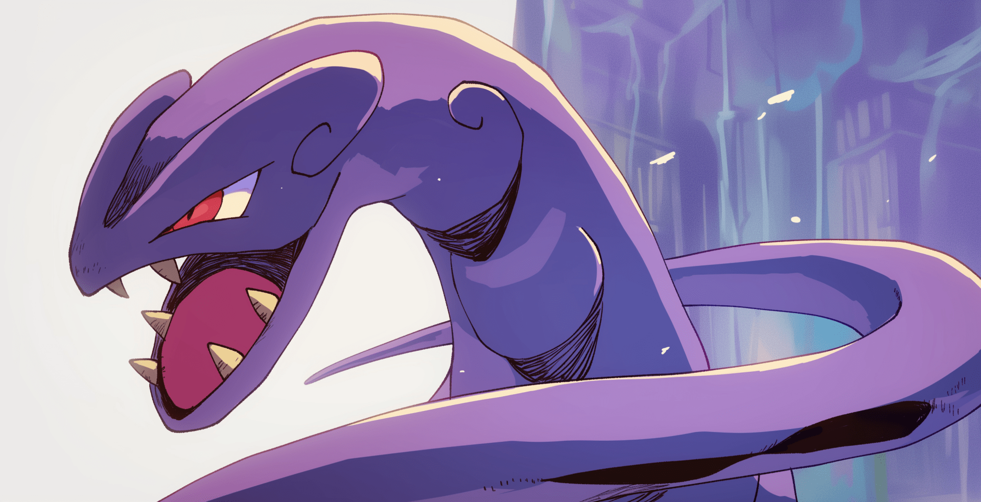 1920x983 HD Wallpaper of Arbok from Pokémon: A Captivating Anime Design