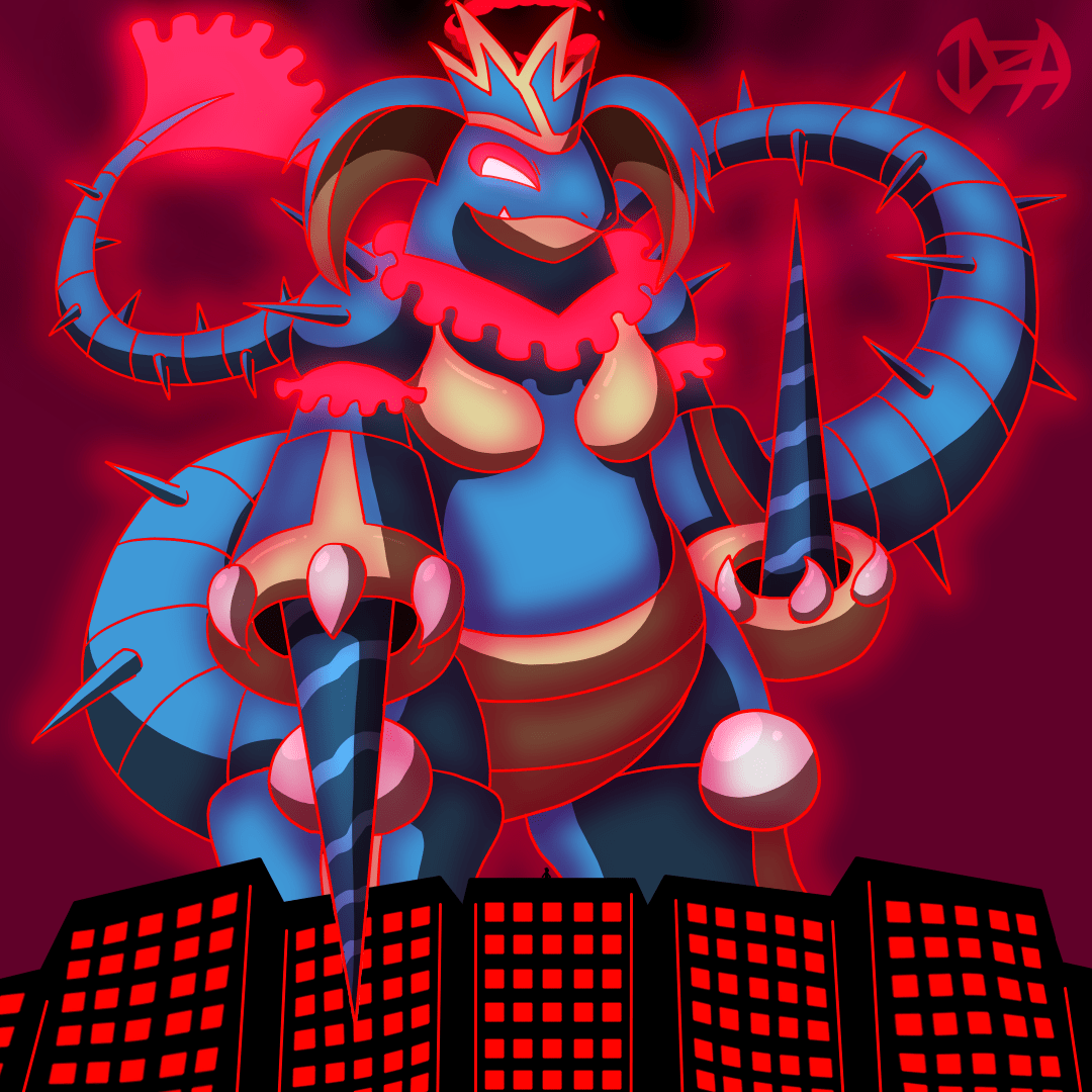 1080x1080 Gigantamax June 2023 Day 04: Nidoqueen by DizachsterArea on Newgrounds