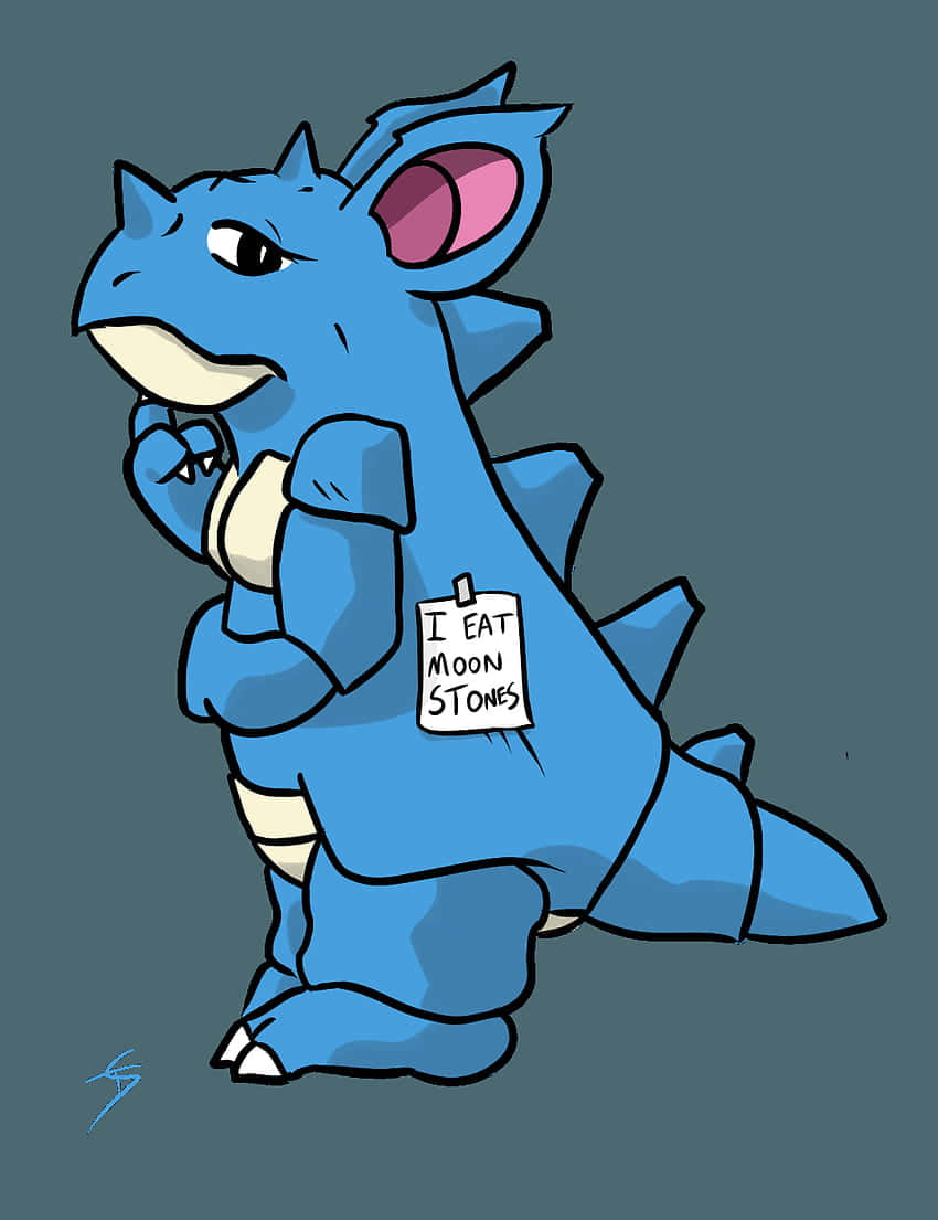 850x1105 Download Caption: Nidoqueen conquering the battle field. Wallpaper