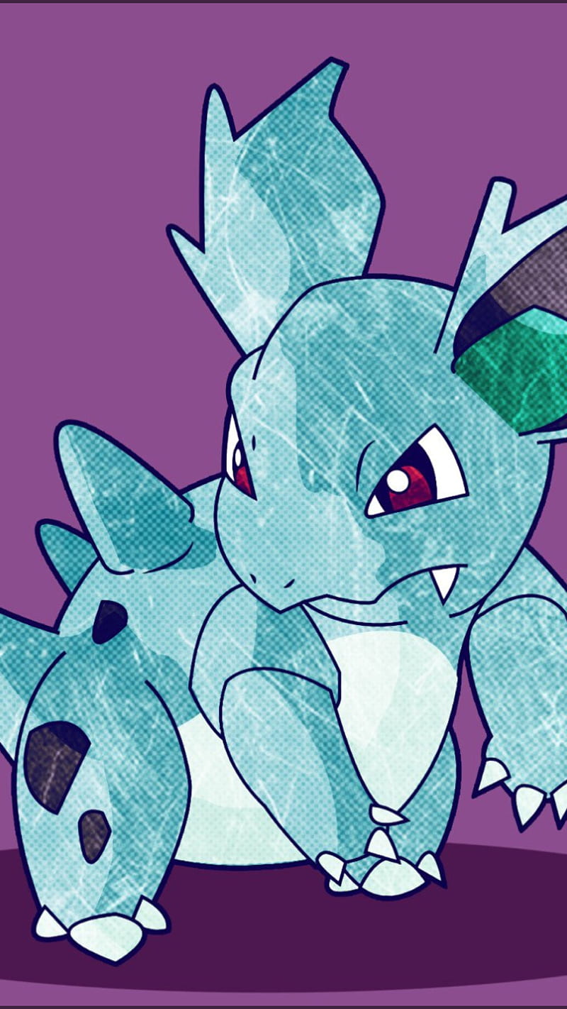 800x1422 Pokemon Nidorina, game, anime, japan, dragon, fire, penny, stitches, HD phone wallpaper