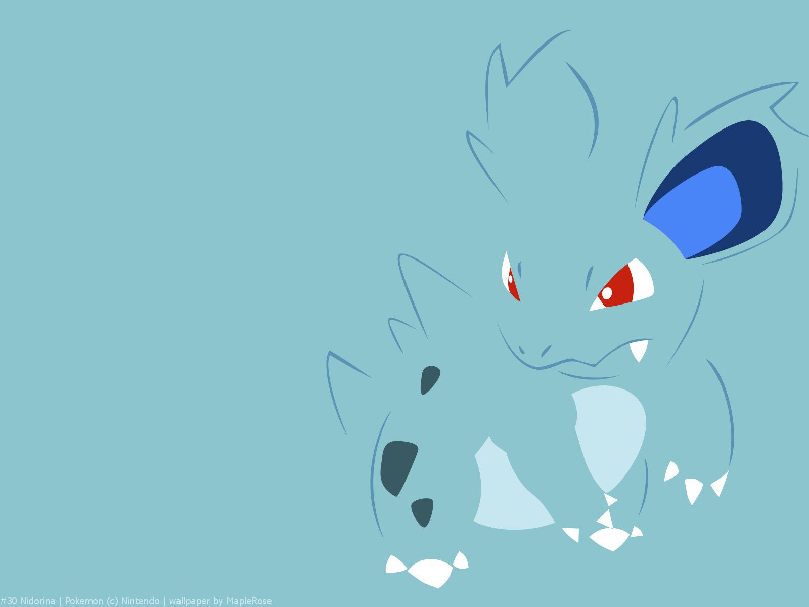 1600x1200 Nidorina. PokéWalls