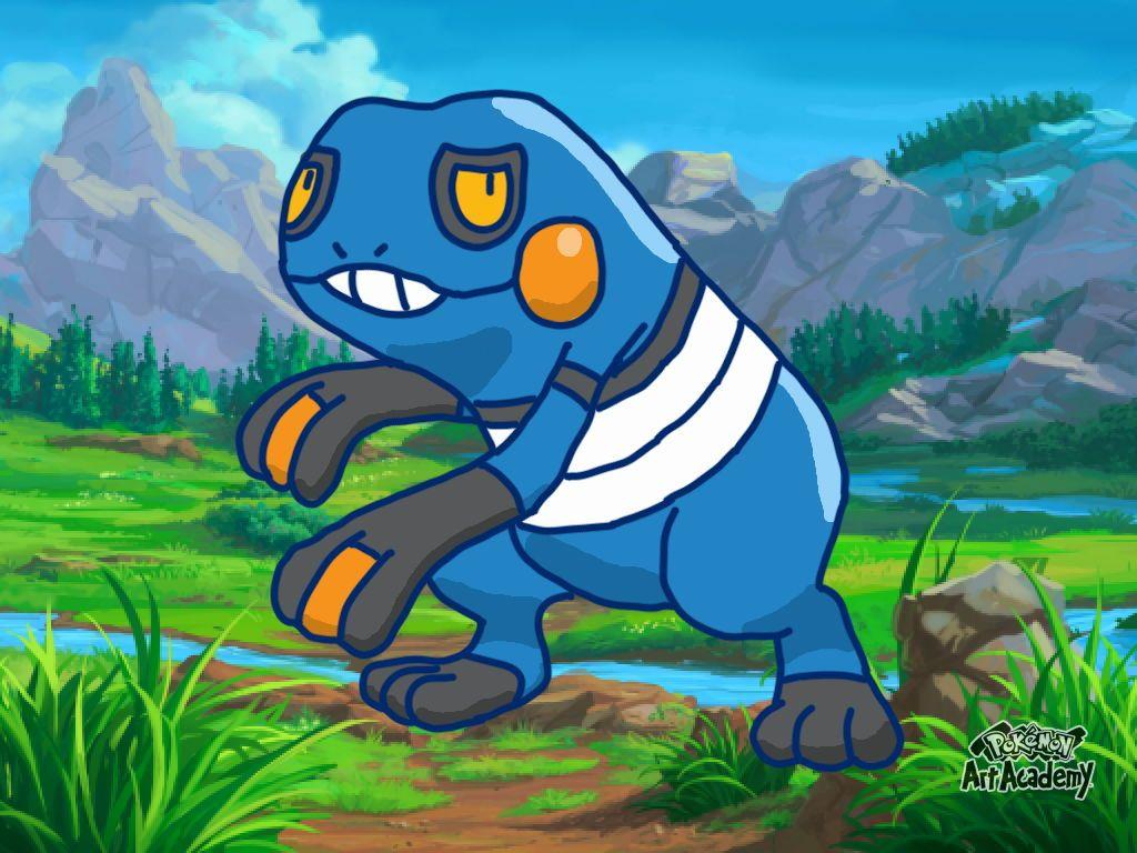 1024x768 Croagunk HD Wallpaper