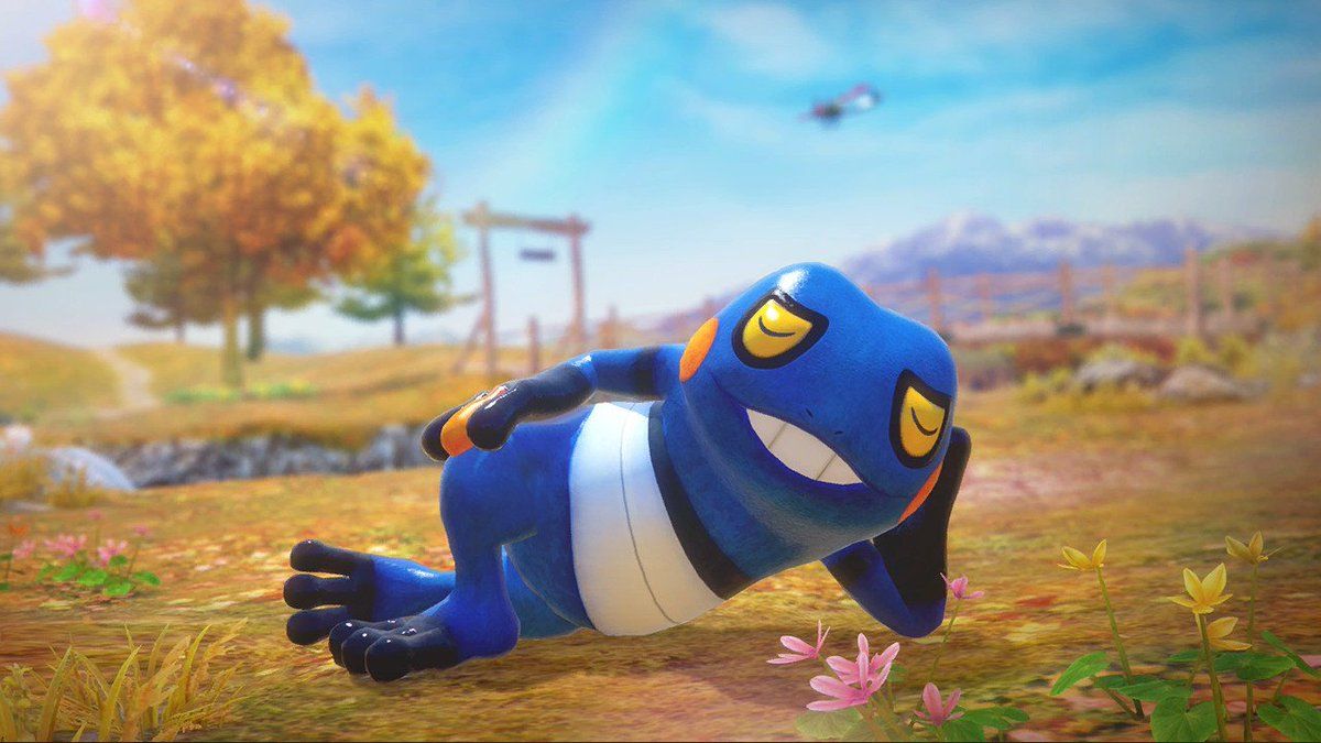 1200x675 IkariLight03 on X: #PokkenTournamentDX #NintendoSwitch Boring. Nuevo Wallpaper de Croagunk / X