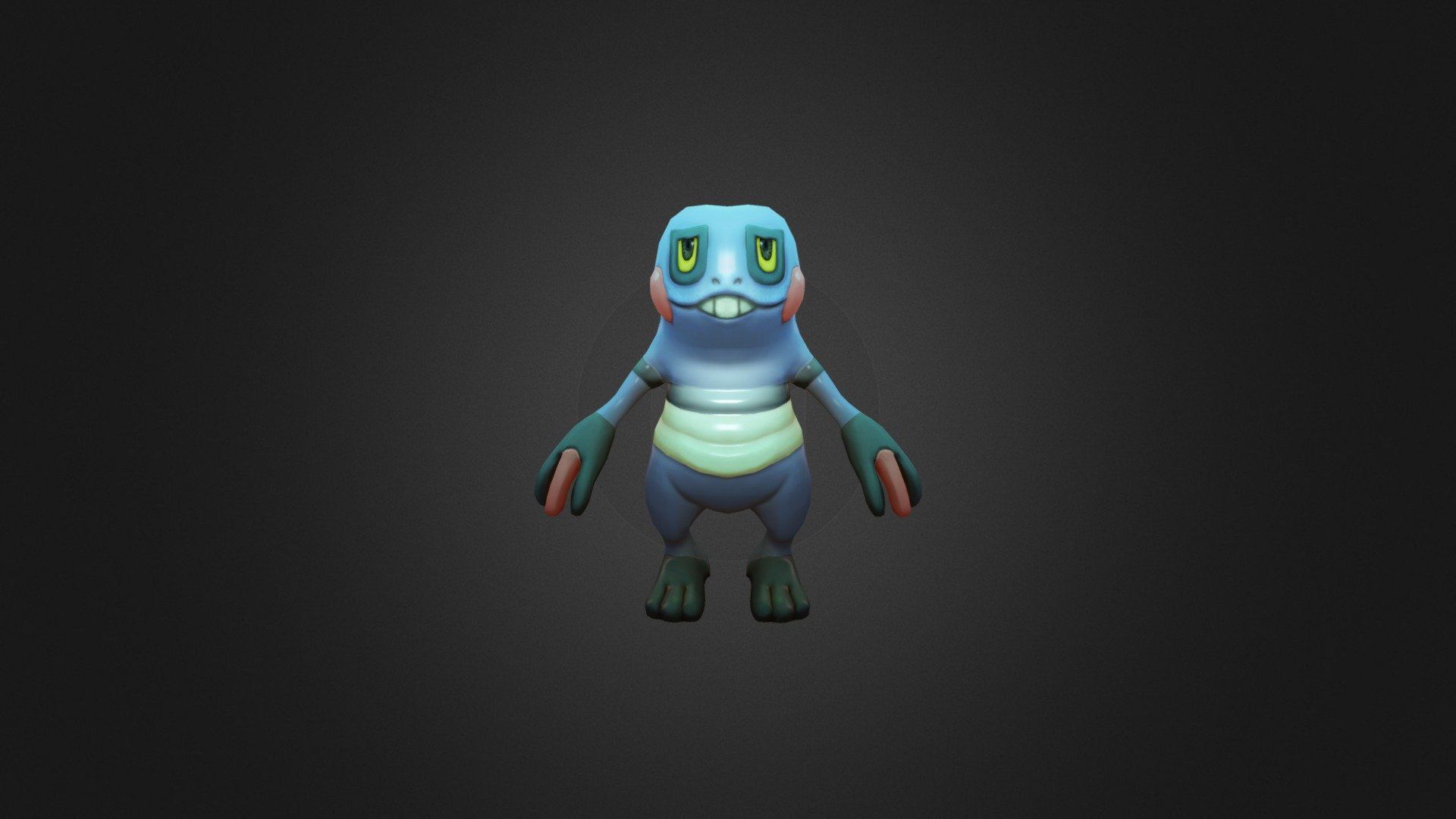 1920x1080 Croagunk model by chriscolella [6a77a09]