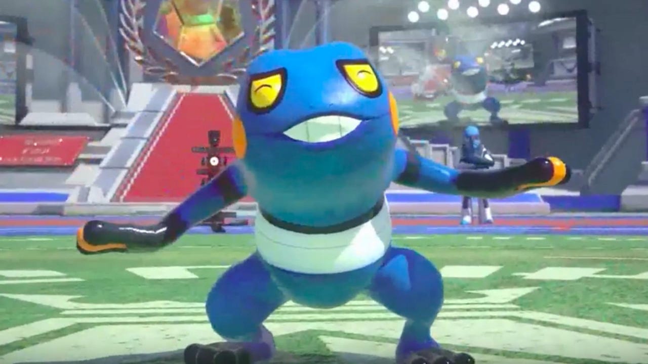 1280x720 Pokken Tournament Official Croagunk (Japanese)