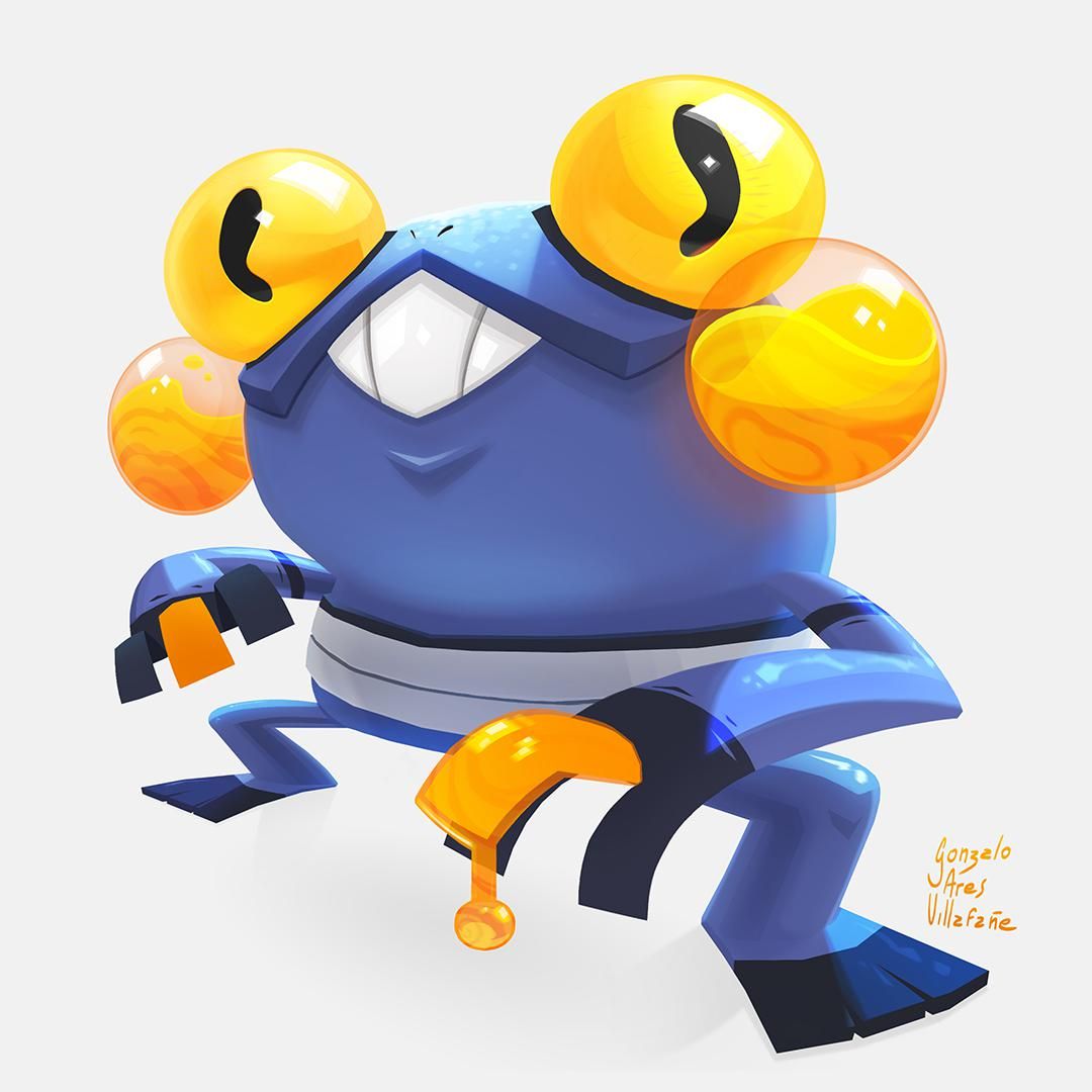 1080x1080 CROAGUNK for Illustrated pokedex collaboration project!