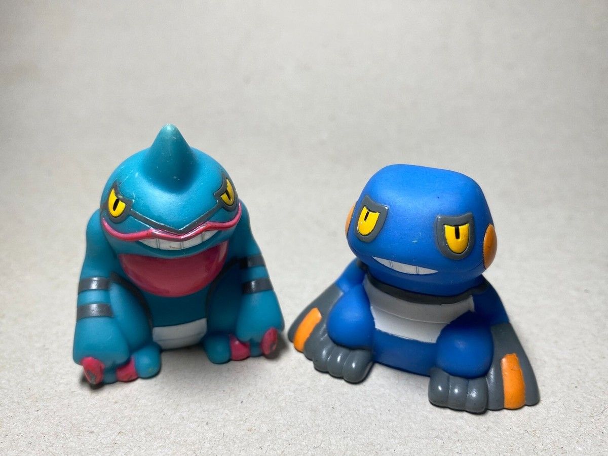 1200x900 Croagunk Toxicroak(H1.25)Pokemon Monster Bandai Finger Collection Figure Toy