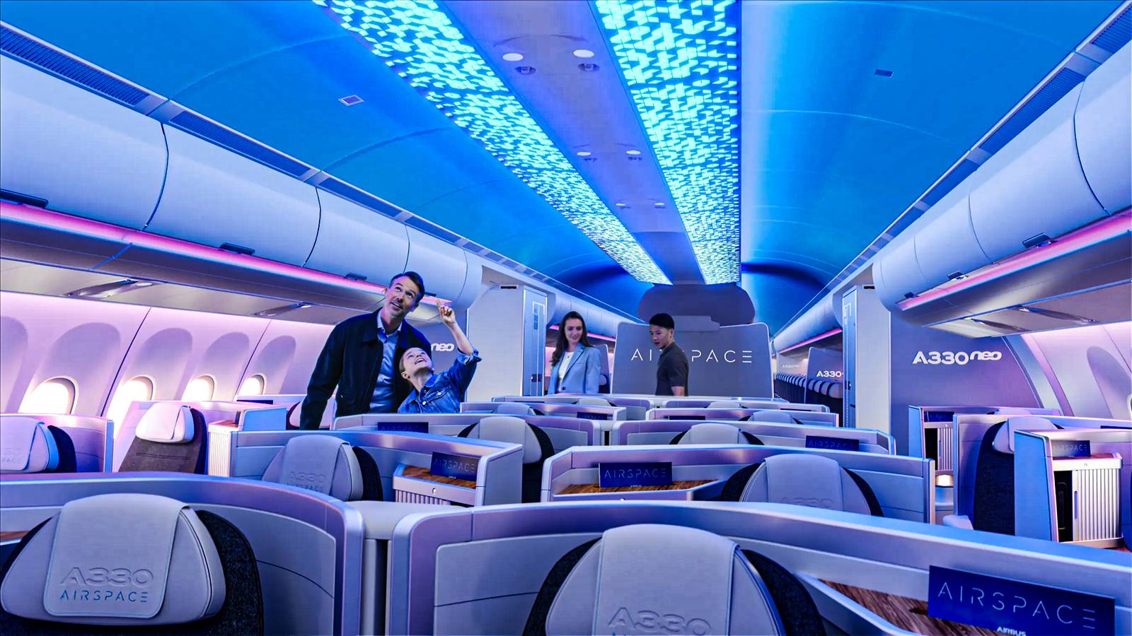 1600x900 The Airbus A330neo's Unique Cabin Design That Sets It Apart From Others