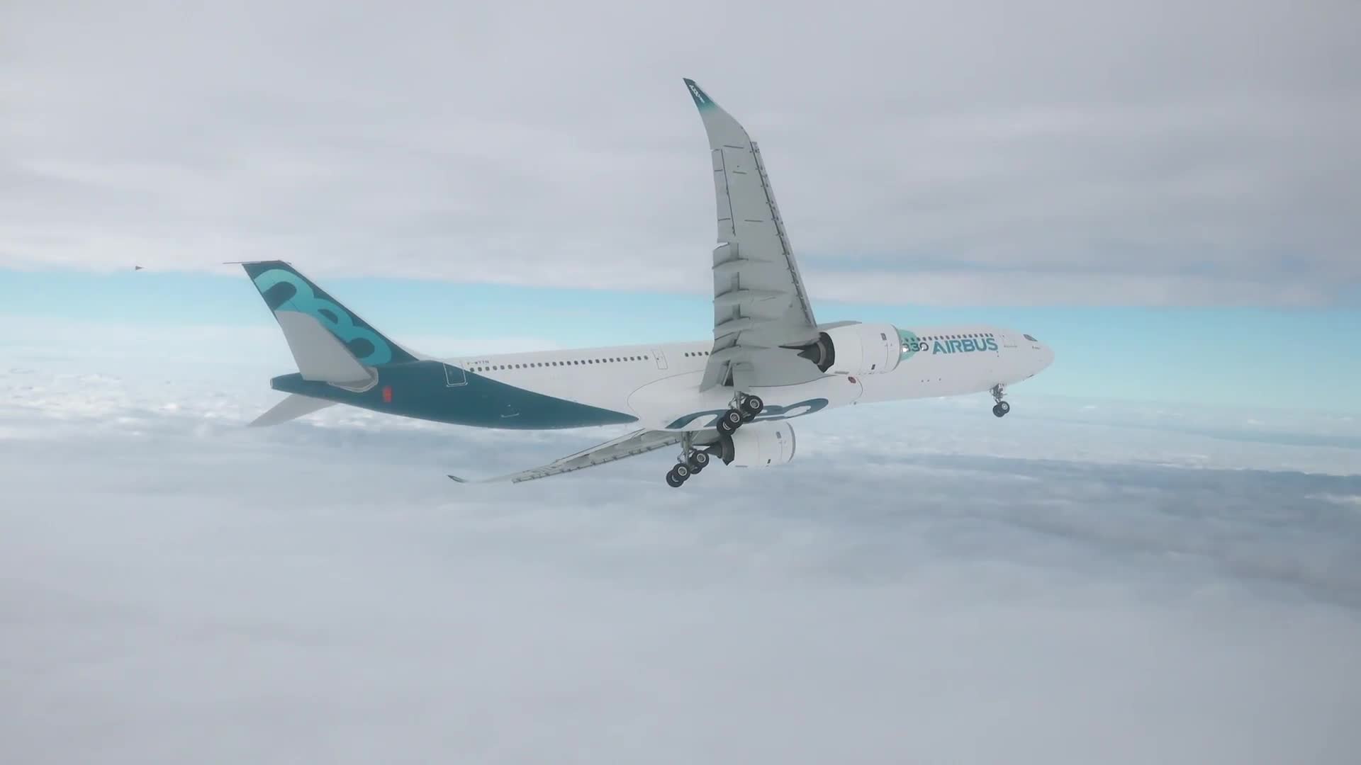 1920x1080 The Airbus A330 900 Neo Takes Off For The First Time