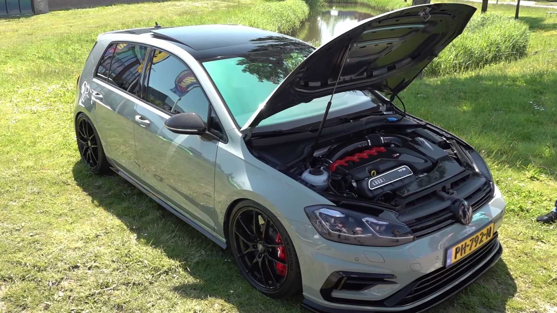1920x1080 VW Golf R Mk7.5 With Audi RS3 Engine Has HP, Sounds Brutal