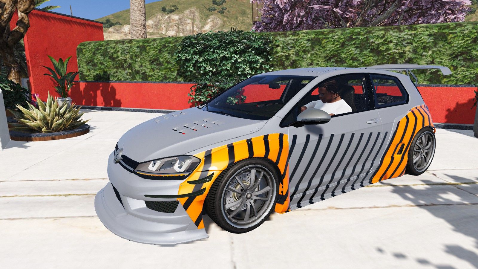 1600x900 VW Golf 7 R Pandem Performance Supergolf Design [Paintjob]-