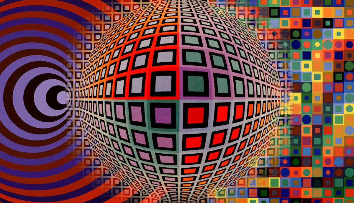 1200x690 Victor Vasarely Wallpaper