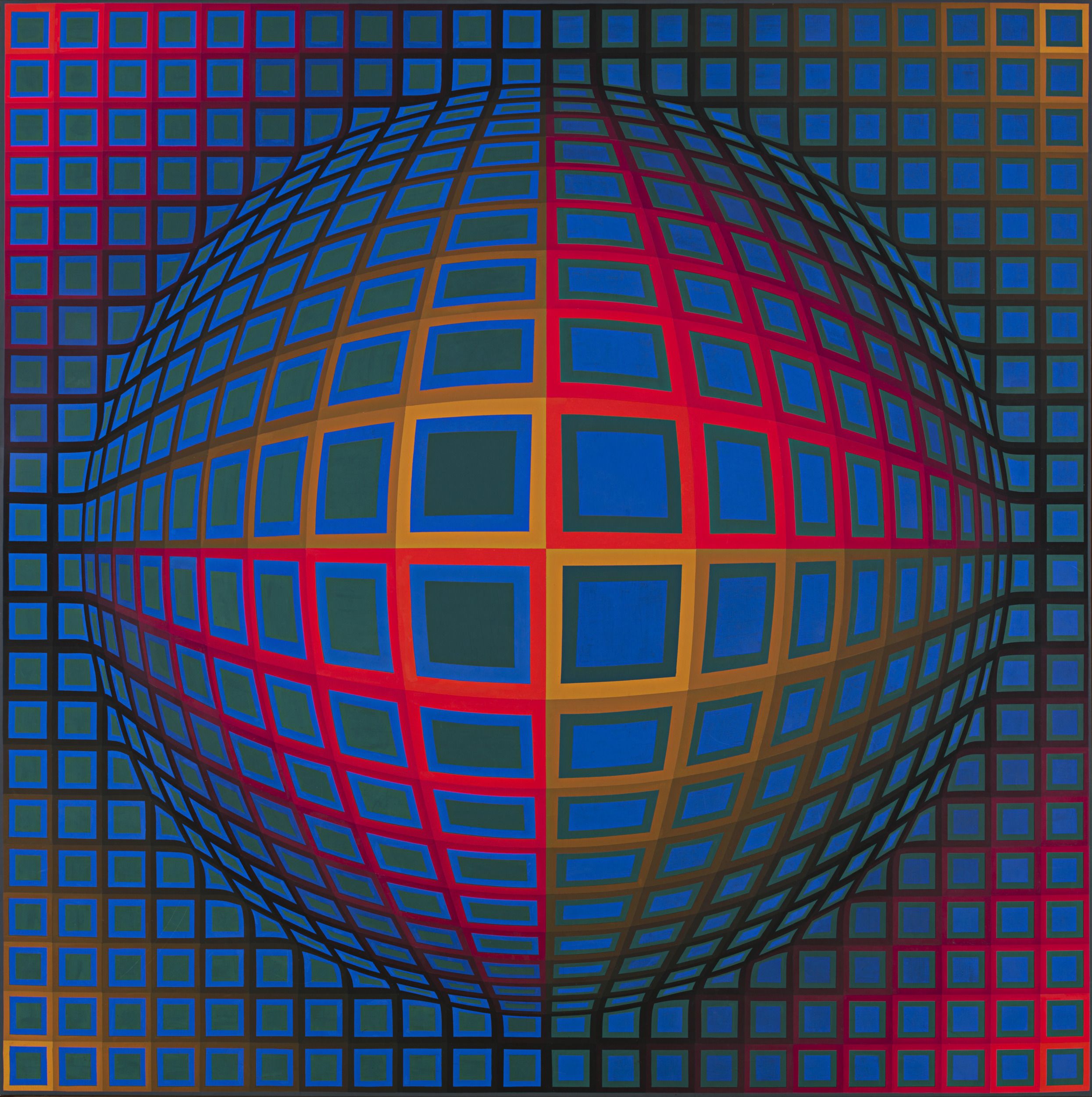 2490x2500 Victor Vasarely & Op Art. Buffalo AKG Art Museum