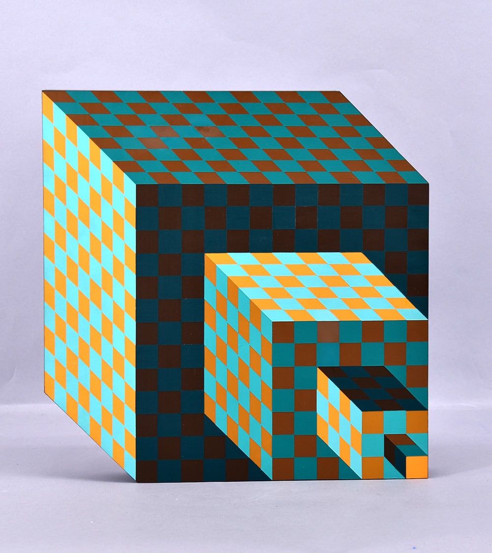 1000x1124 Victor Vasarely, 1989