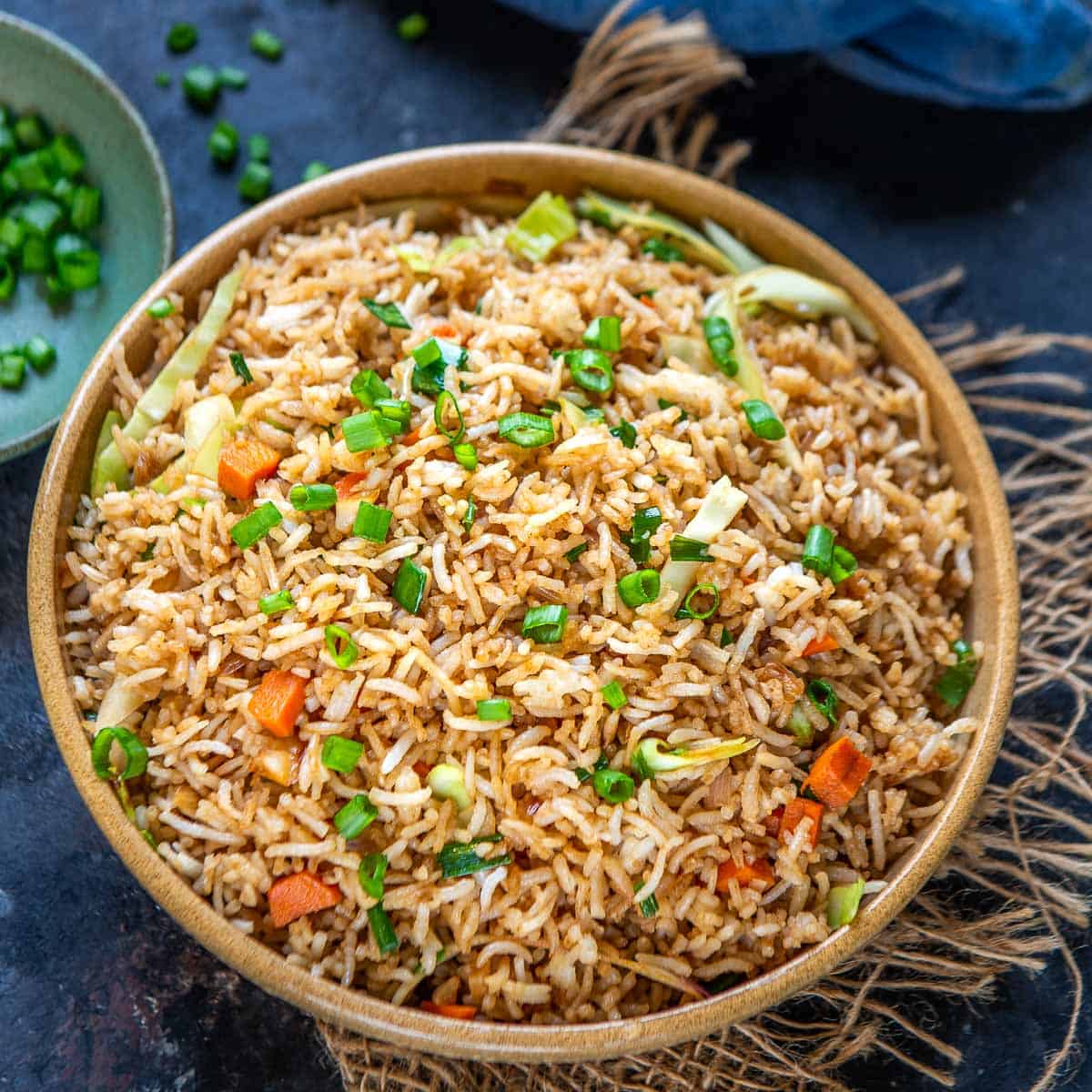 1200x1200 Vegetable Fried Rice Recipe (Chinese Takeout Copycat)