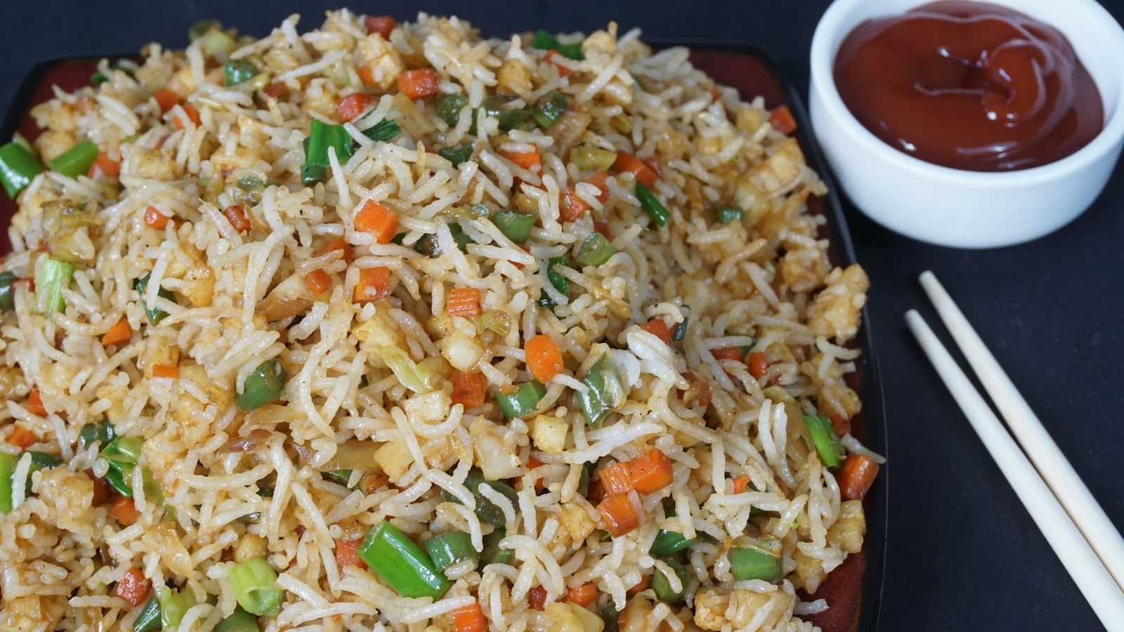 1600x900 Vegetable Fried Rice. Steffi's Recipes