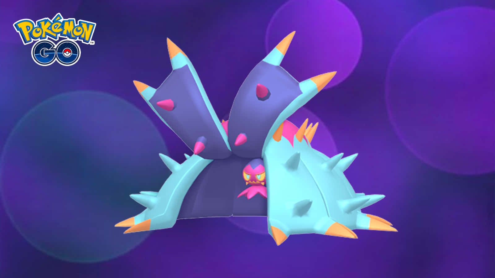1600x900 Download Toxapex Striking a Pose in Pokémon Go Game Wallpaper