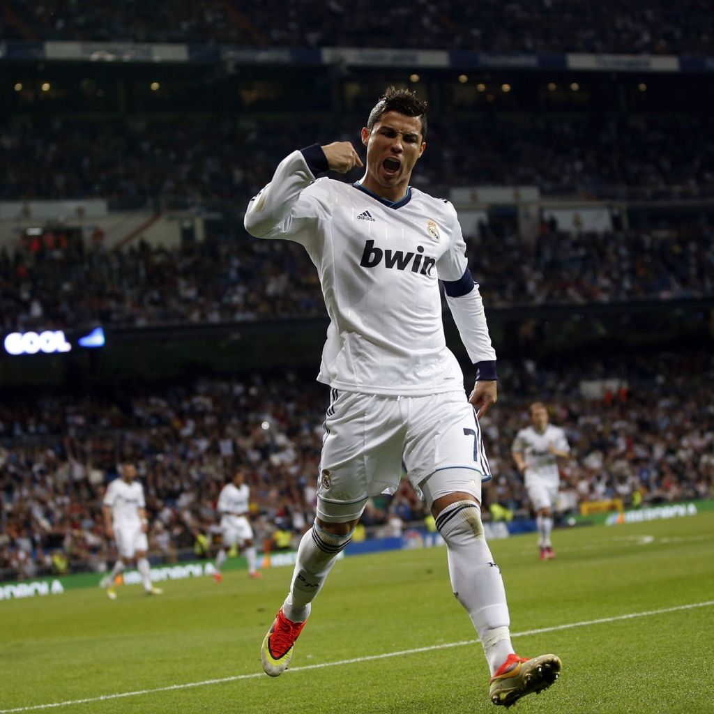 1024x1024 Download Cristiano Ronaldo Goal Celebration, Cristiano, Ronaldo, Goal, Celebration Wallpaper in 1024x1024 Resolution