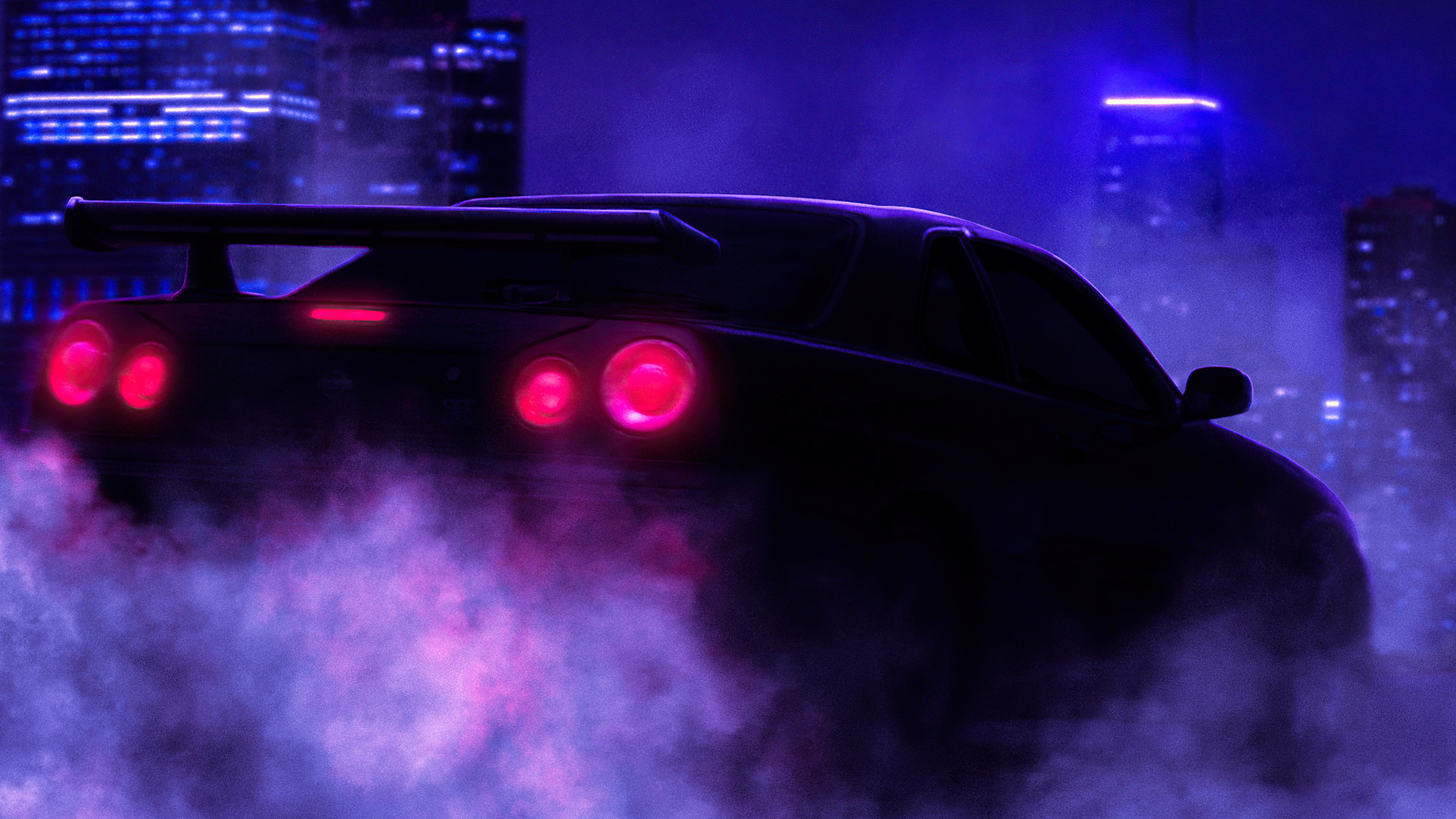 3840x2160 Night Drive Gtr Wallpaper, HD Artist Wallpaper, 4k Wallpaper, Image, Background, Photos and Picture