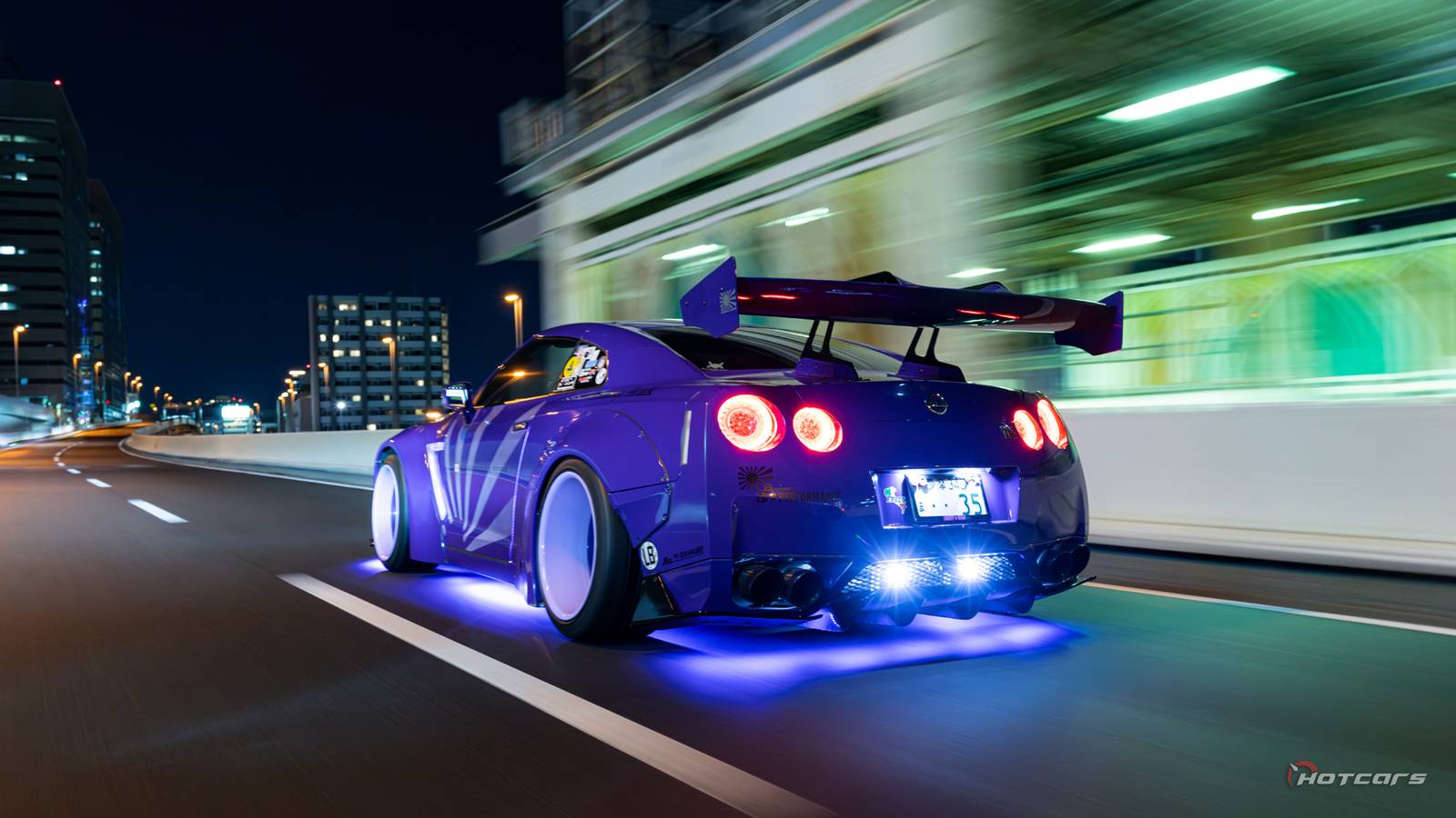 1600x900 Meet The Owner Of The Purple Liberty Walk GT R That Dominates The Streets Of Tokyo