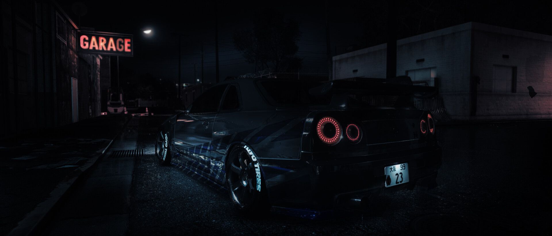 1920x820 GTR R34 SKYLINE