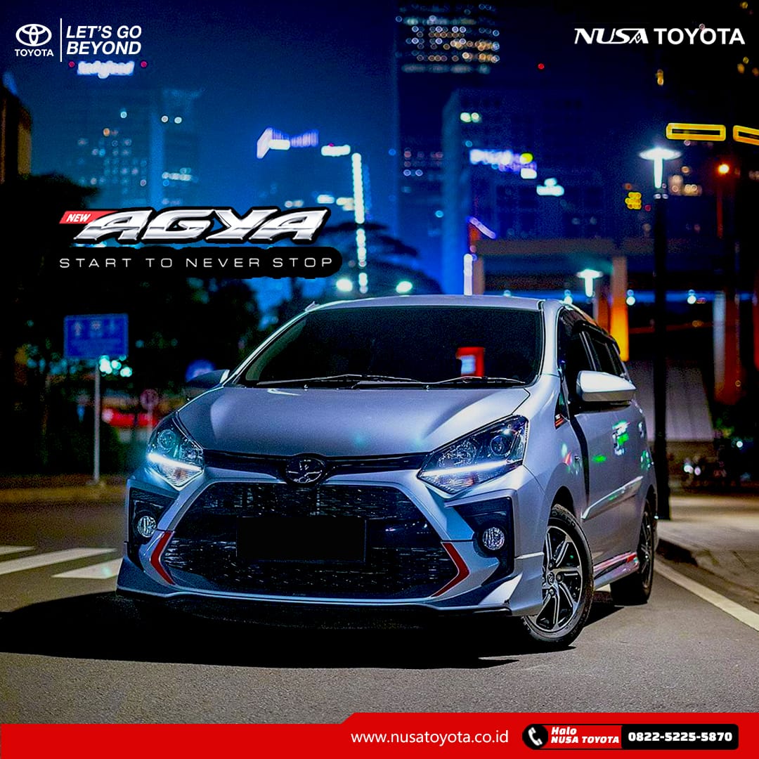 1080x1080 Kesan Sporty dan Modern di Toyota Agya Facelift 2020