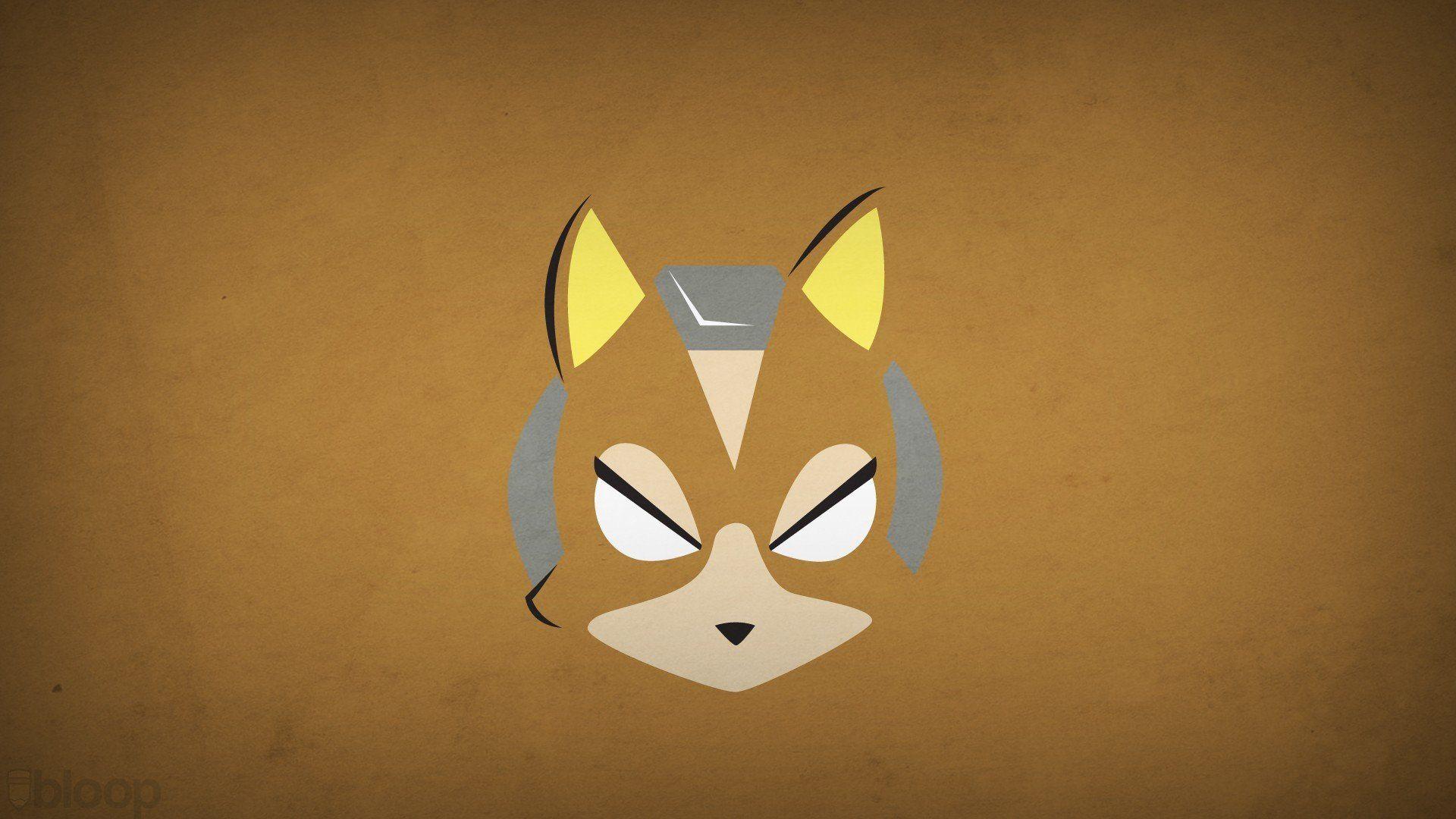 1920x1080 Fox McCloud, Minimalism, Blo0p HD Wallpaper / Desktop and Mobile Image & Photo