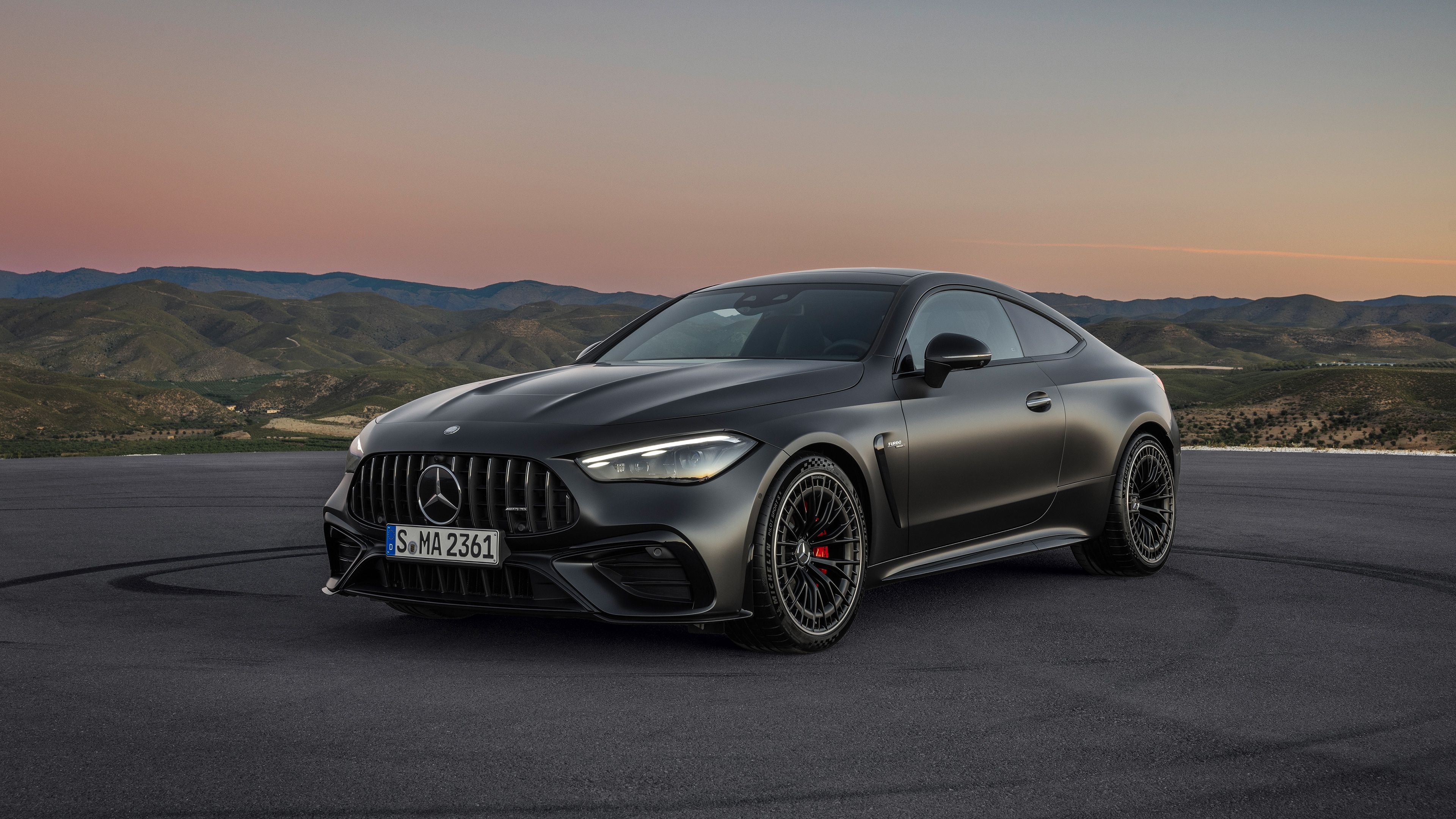 3840x2160 Mercedes AMG CLE 53 4MATIC+ Coupe 2024 Wallpaper Car Wallpaper
