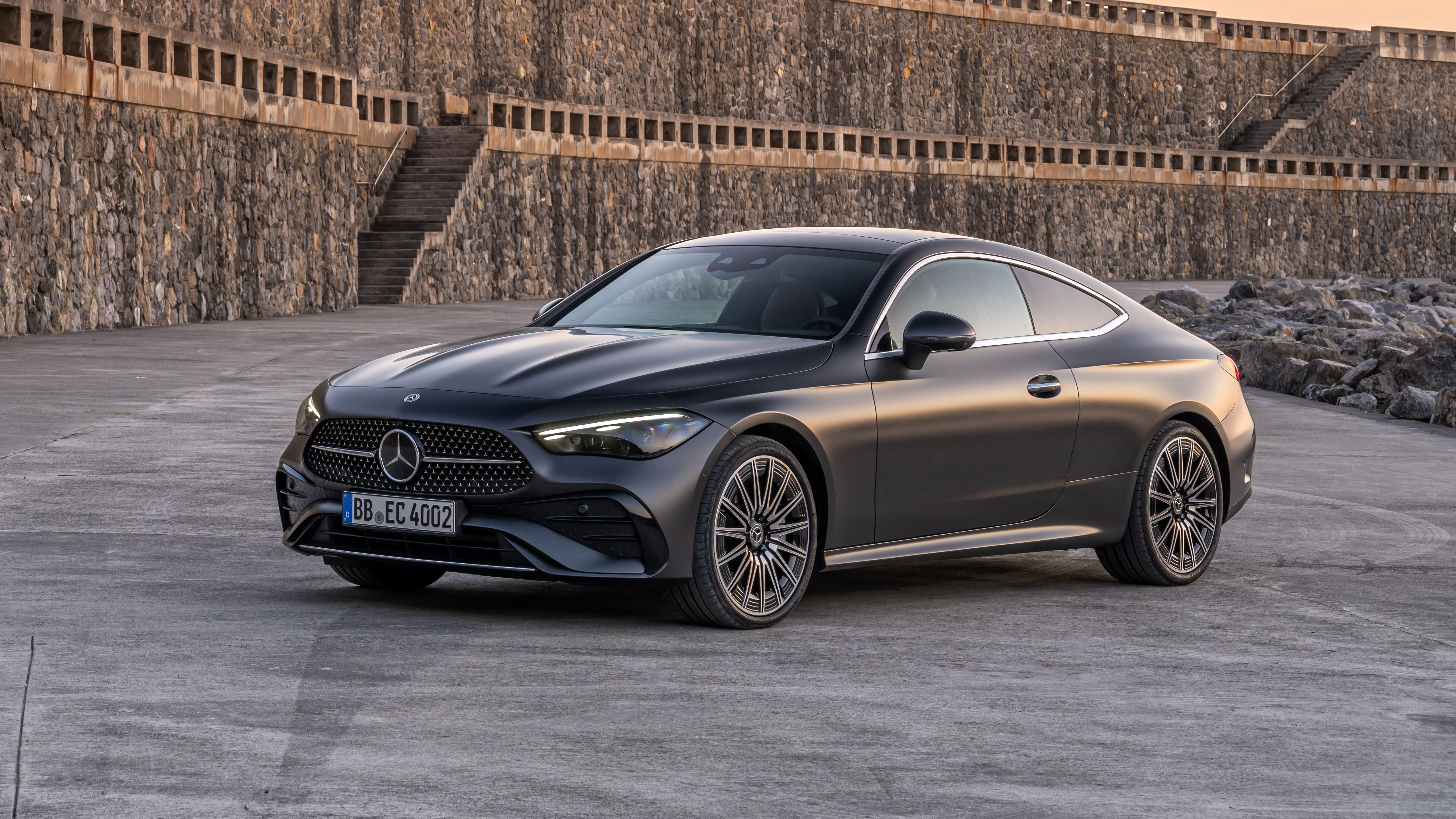 5120x2880 Mercedes Benz CLE 450 4MATIC AMG Line Coupé 2023 Wallpaper Car Wallpaper