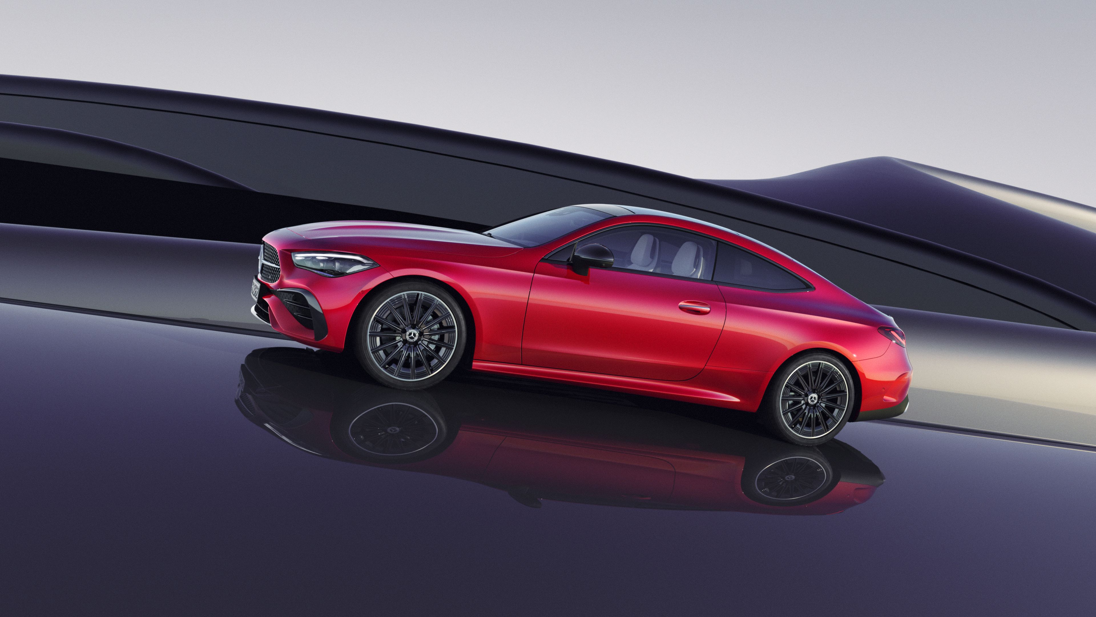 3840x2160 Mercedes Benz CLE 450 4MATIC AMG Line Coupé 2023 4K Wallpaper Car Wallpaper