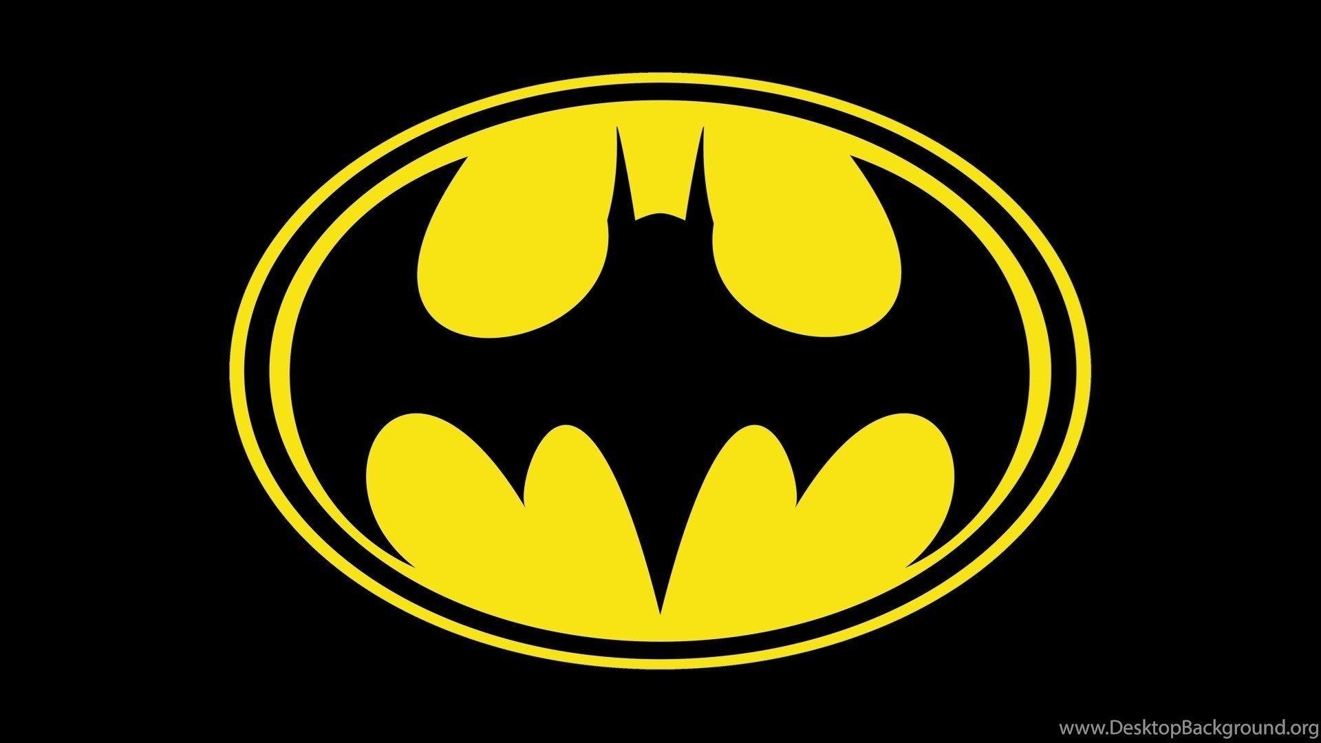 1920x1080 Batman Logo, Batman, Black Wallpaper HD / Desktop And Mobile. Desktop Background
