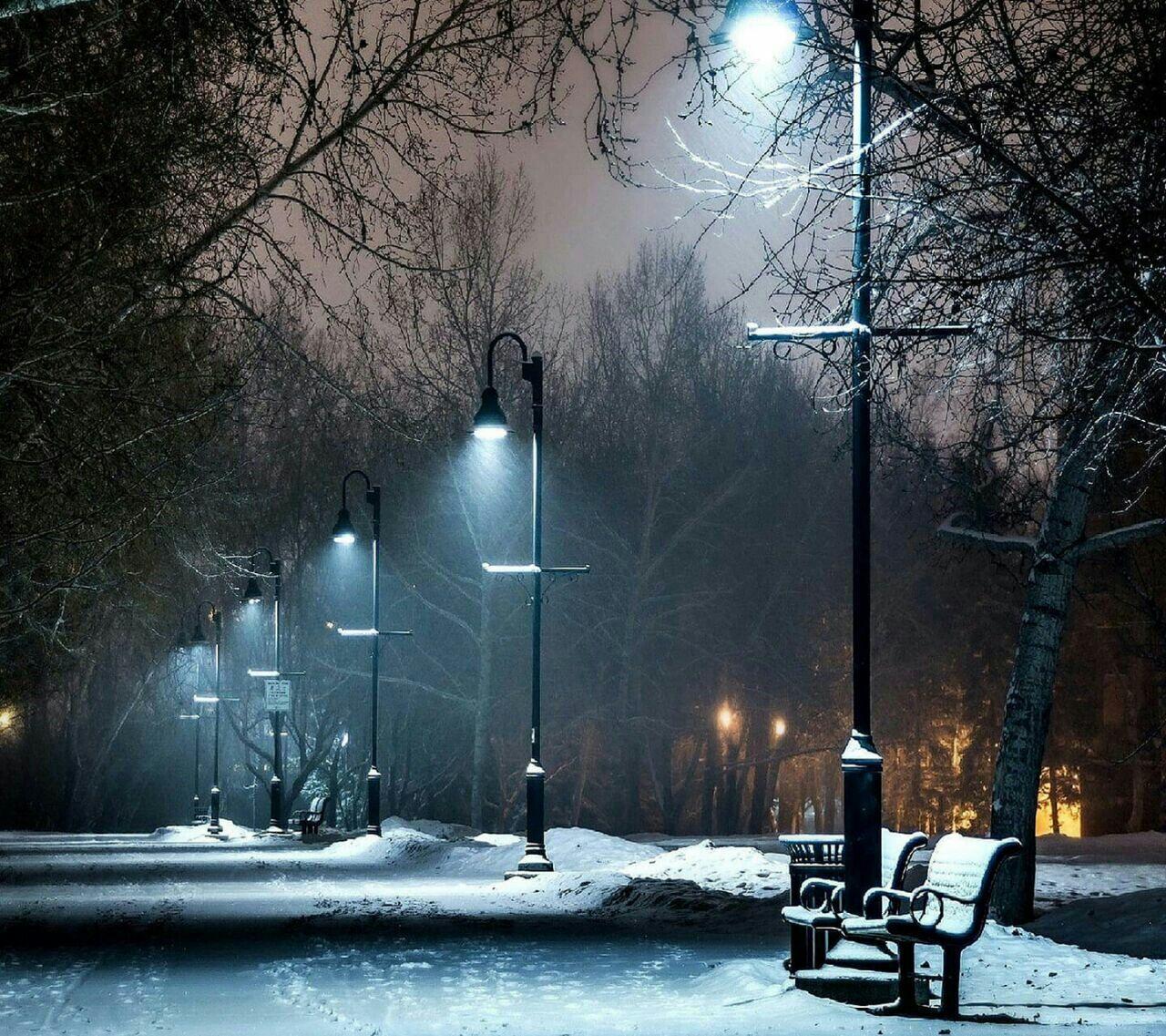 Dark Winter Night Wallpapers Top Free Dark Winter Night Backgrounds WallpaperAccess