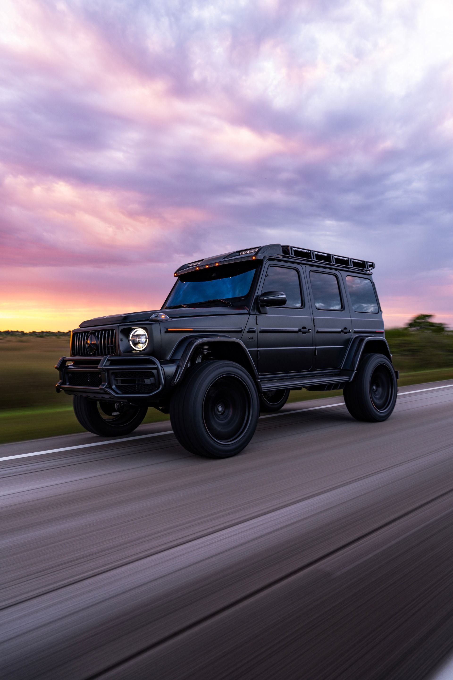 1920x2880 Used 2024 Mercedes Benz AMG G 63 4x4 Squared $80k IN EXTRAS! CERAMIC XPEL PPF EXHAUST WHEELS ($000). Formula Imports Stock #FC14423