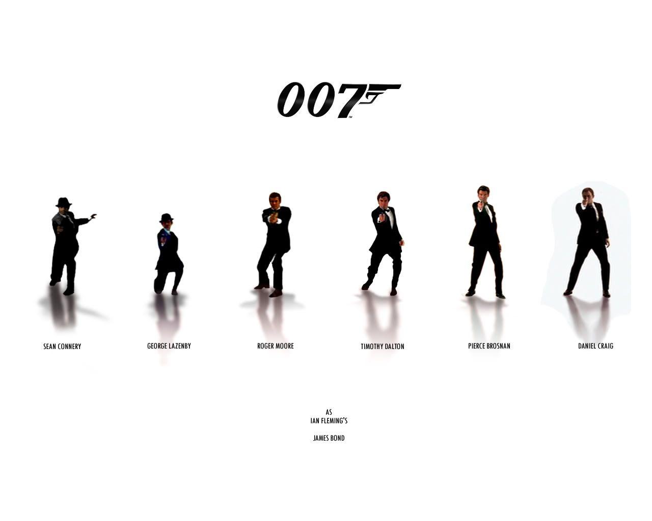 1280x1024 007's Evolution / Good Wallpaper.com. James Bond, James Bond Movies, James Bond Movie Posters