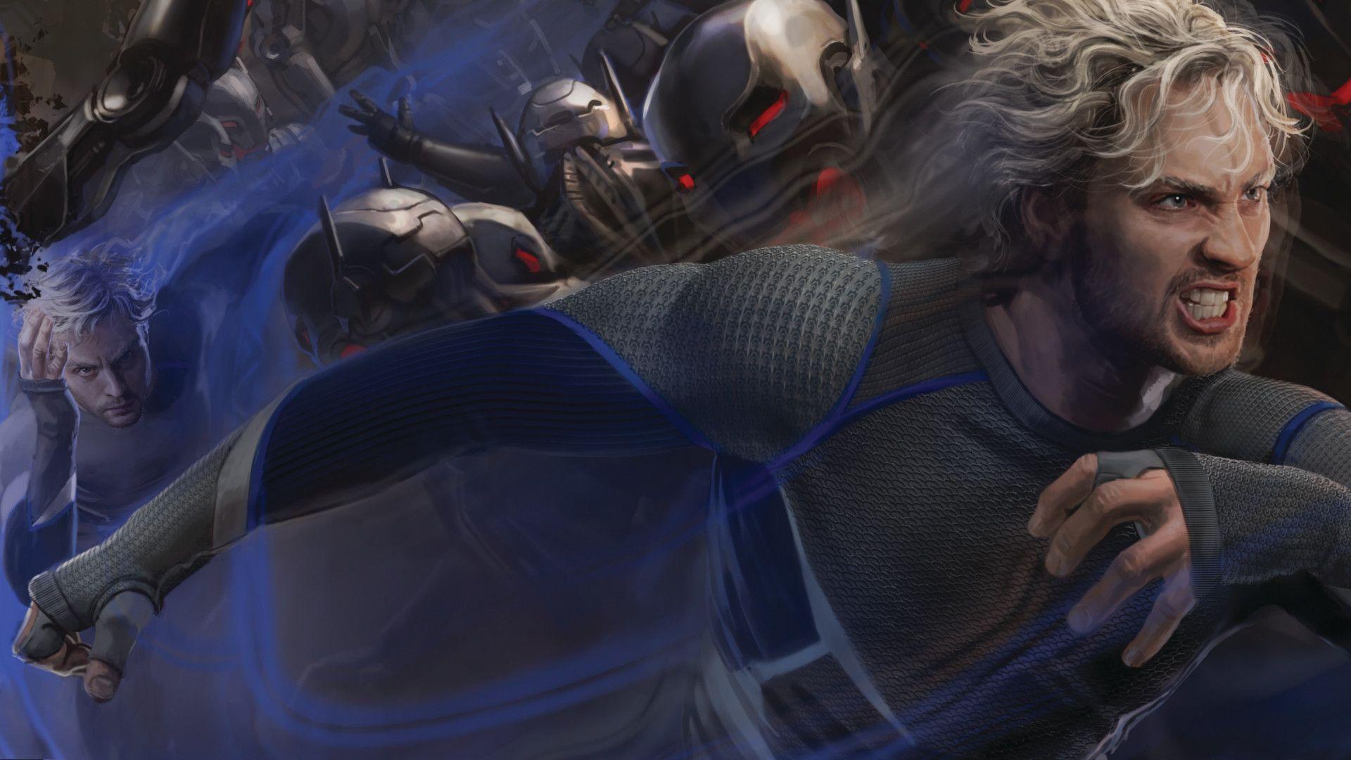 1920x1080 Quicksilver Marvel Comics Wallpaper:1920x1080