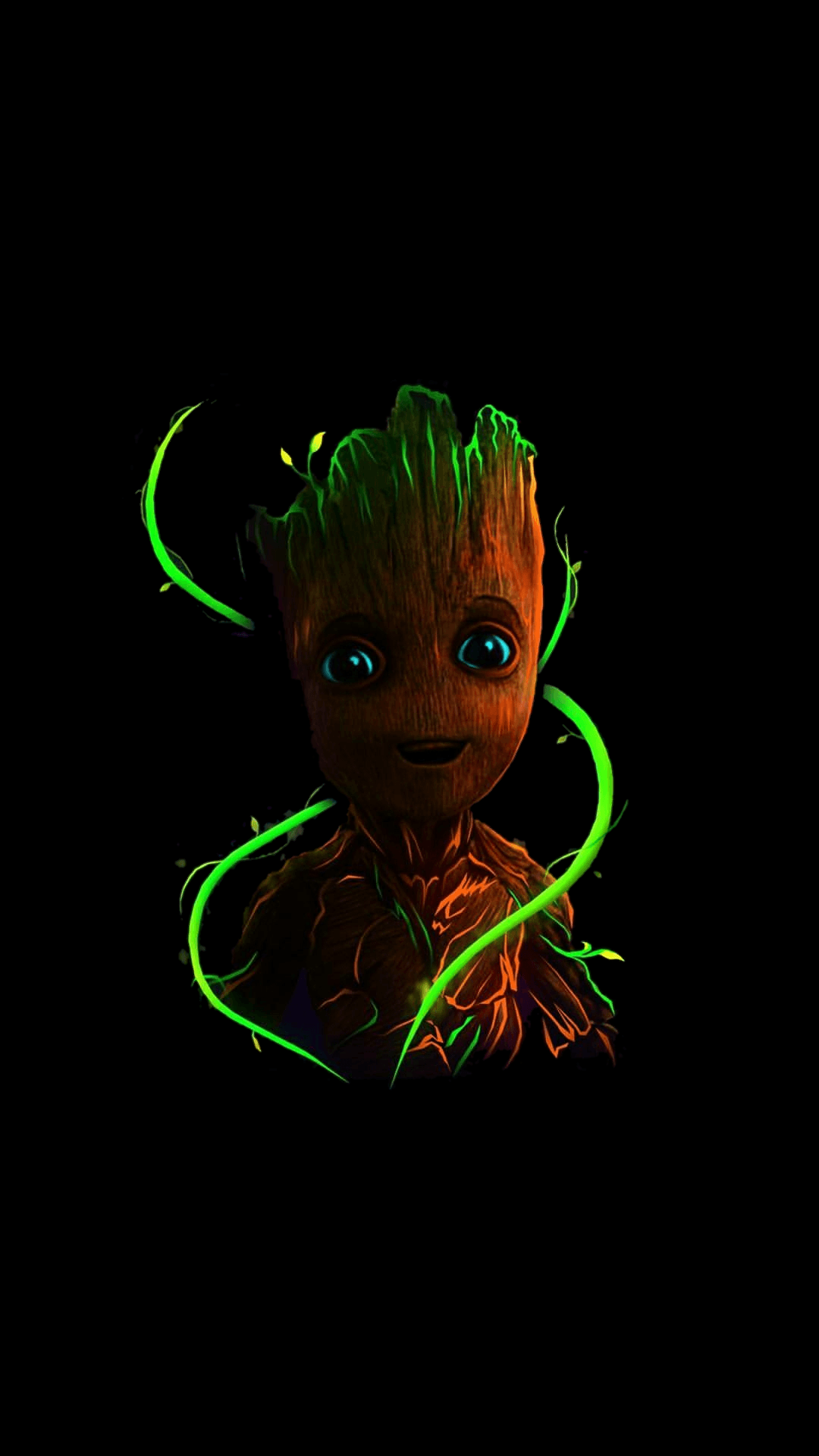 1080x1920 Neon Wallpaper Avengers