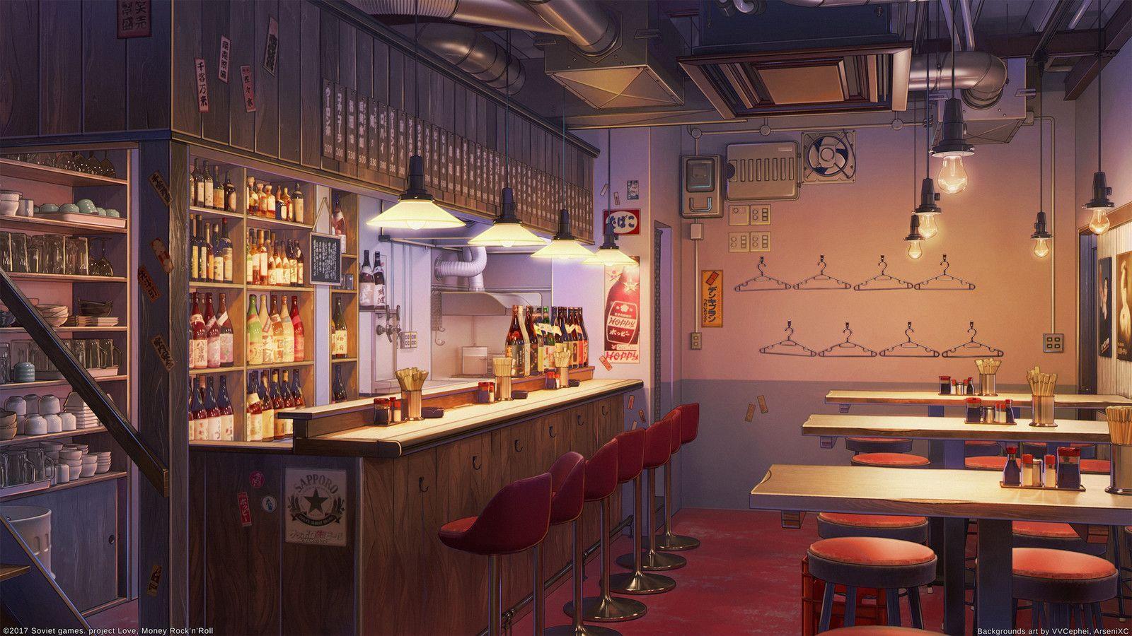 Anime Bar Wallpapers  Wallpaper Cave