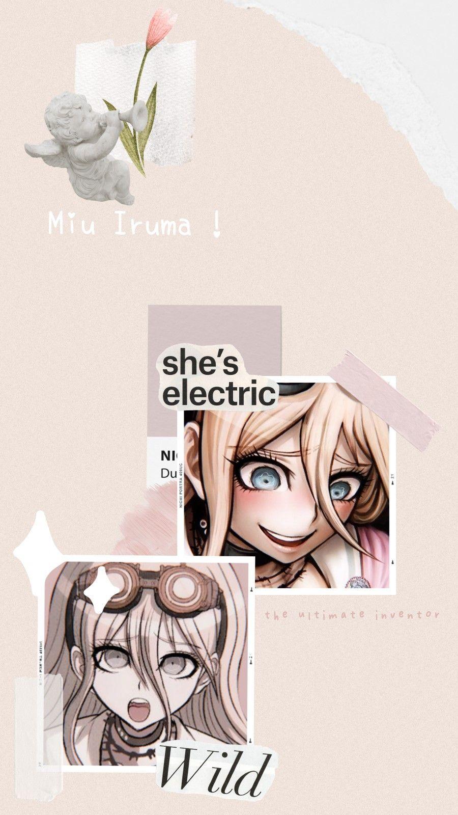 900x1600 Miu Iruma wallpaper DanganronpaV3. Edgy wallpaper, Anime wallpaper, Aesthetic anime