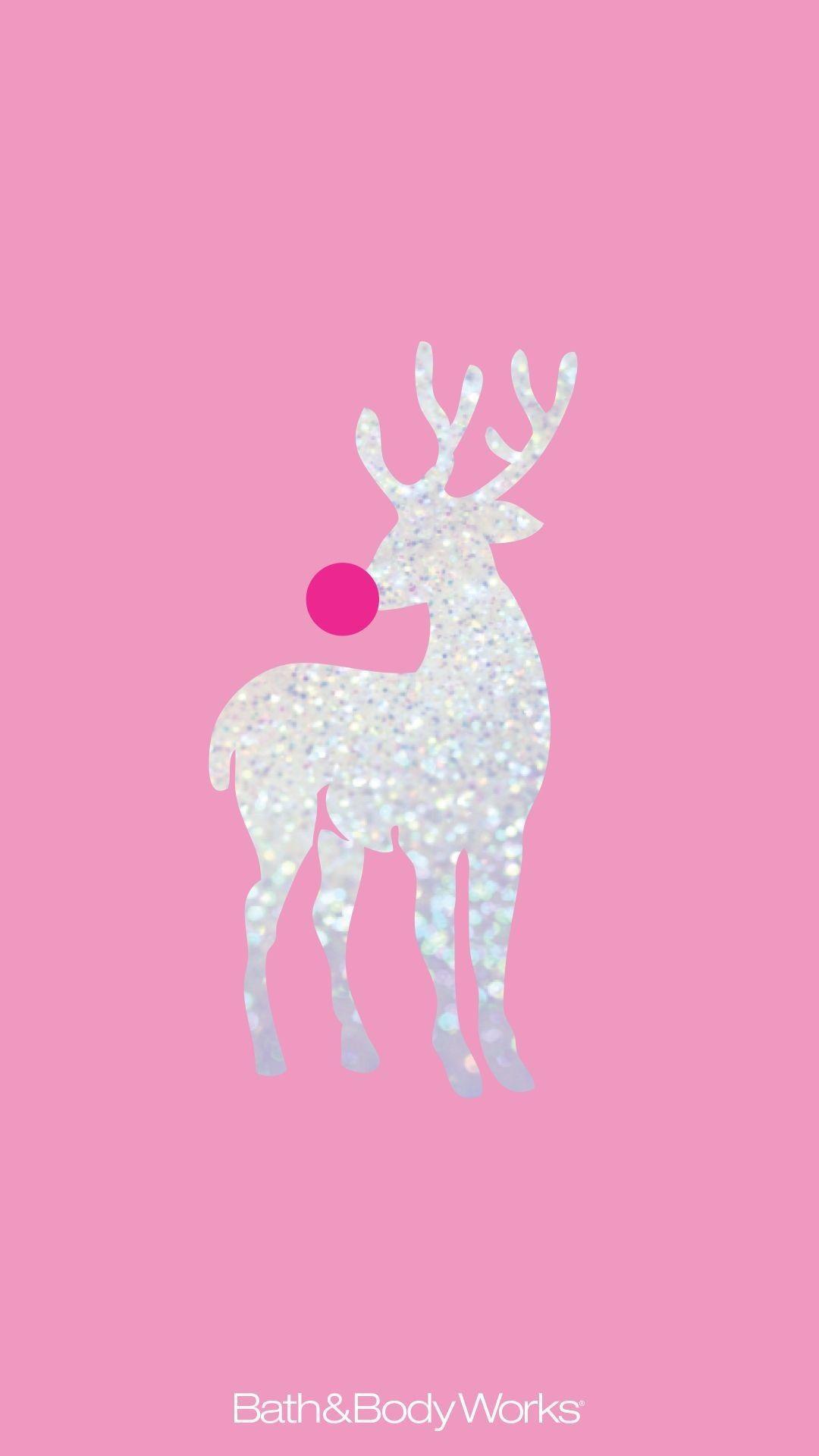 1080x1920 Christmas Deer Wallpaper