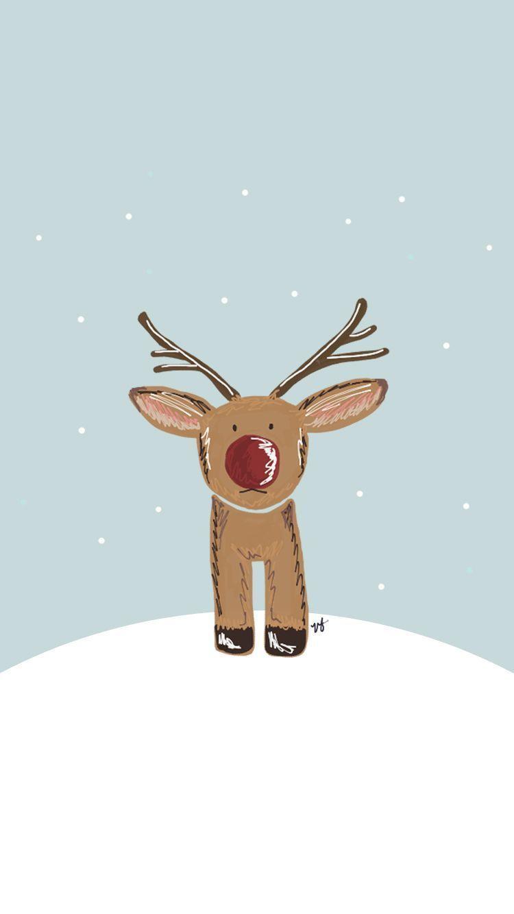 Cartoon Reindeer Wallpapers - Top Free Cartoon Reindeer Backgrounds