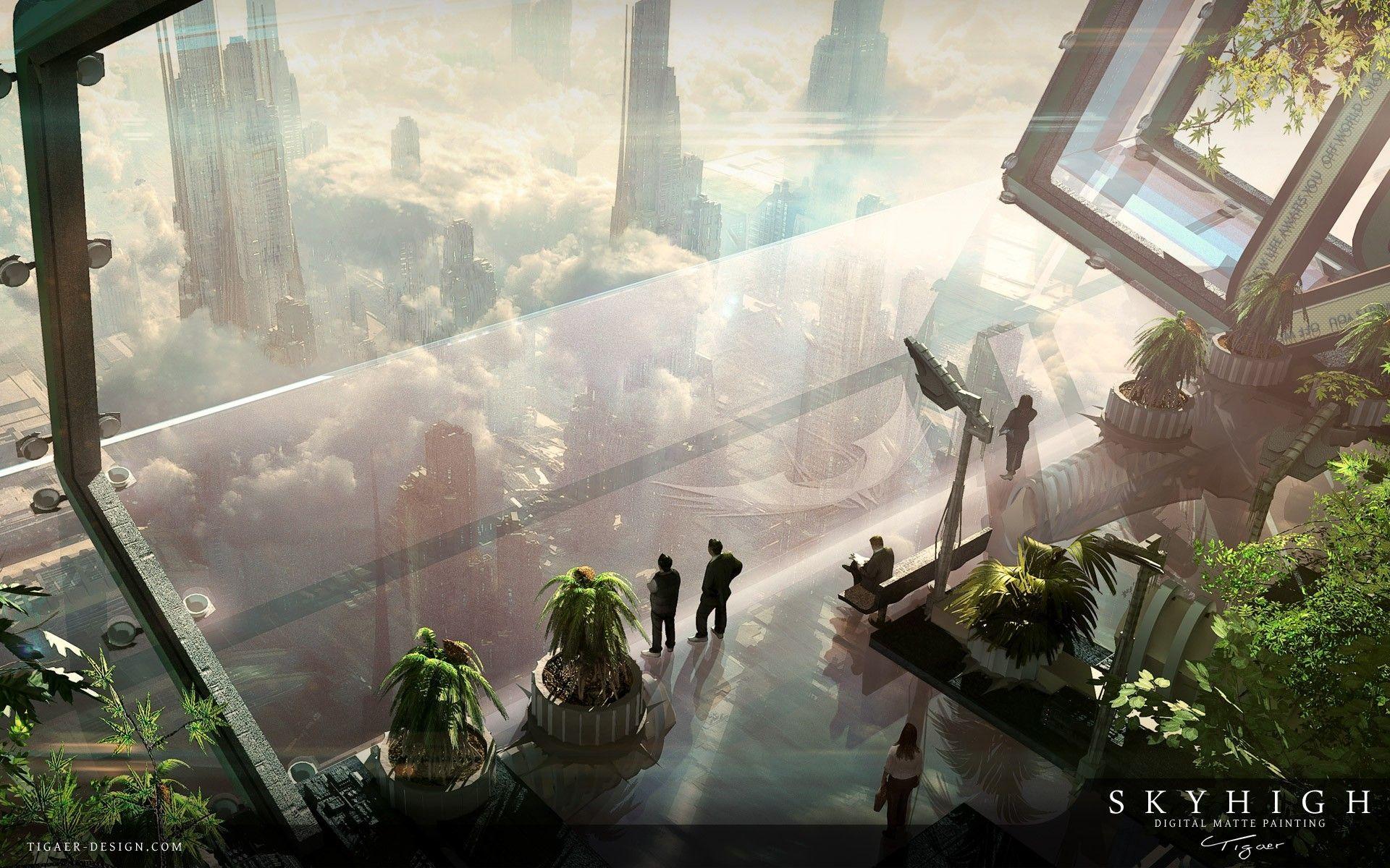 1920x1200 Futurist Wallpaper