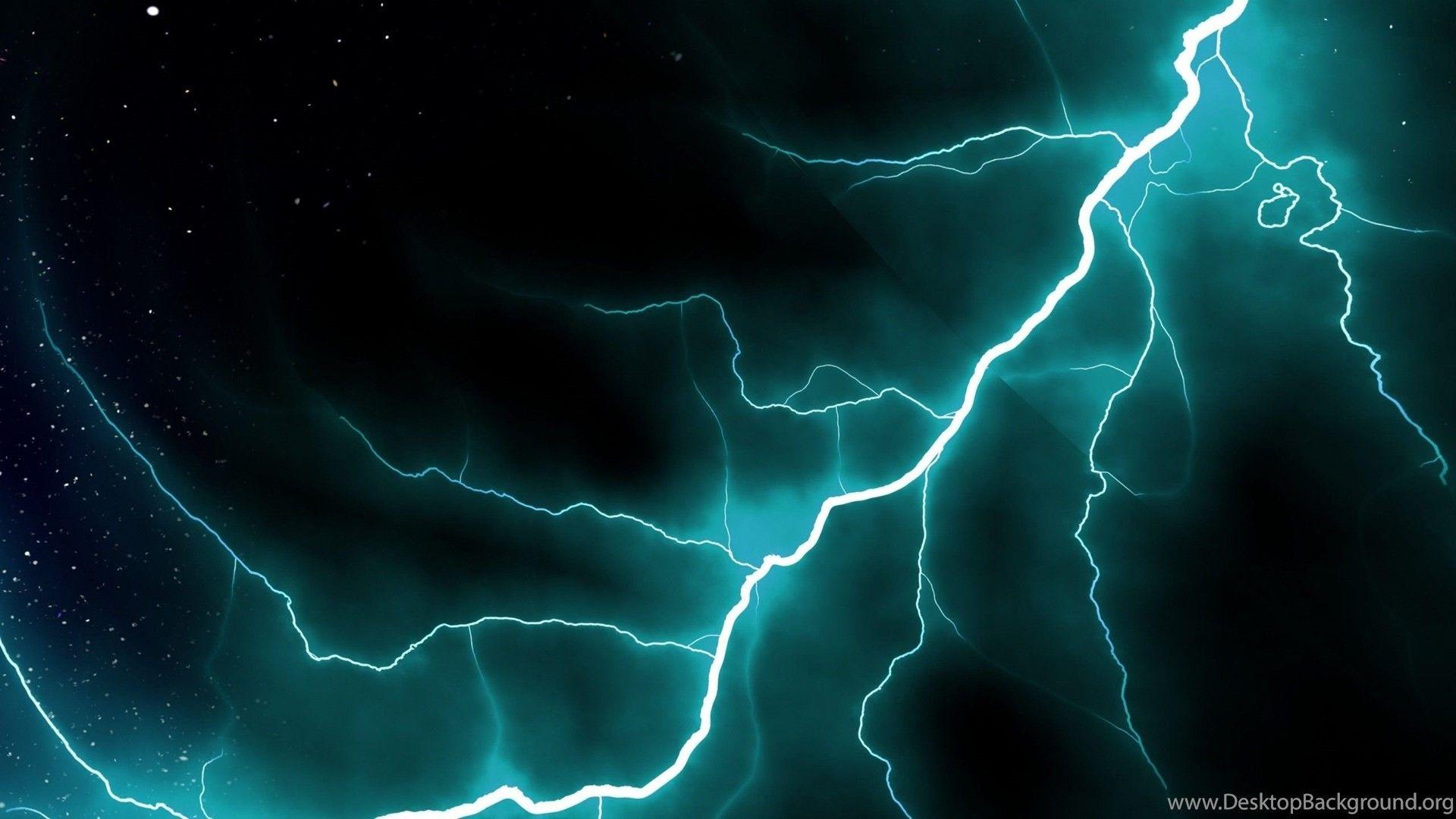 1920x1080 Green Lightning Wallpaper 4k