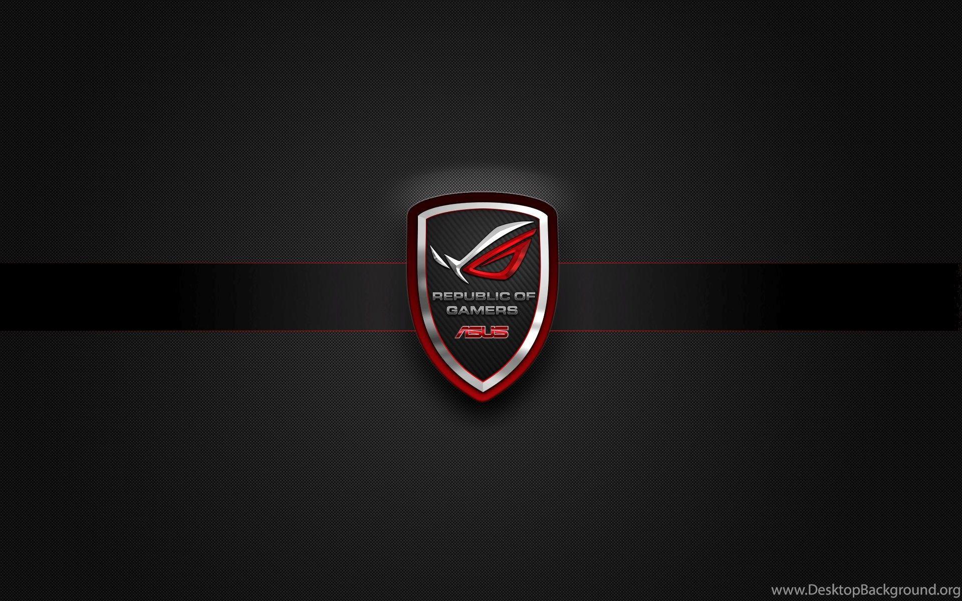 1920x1200 HD Asus Republic Of Gamer Logo Background Wallpaper Full Size. Desktop Background
