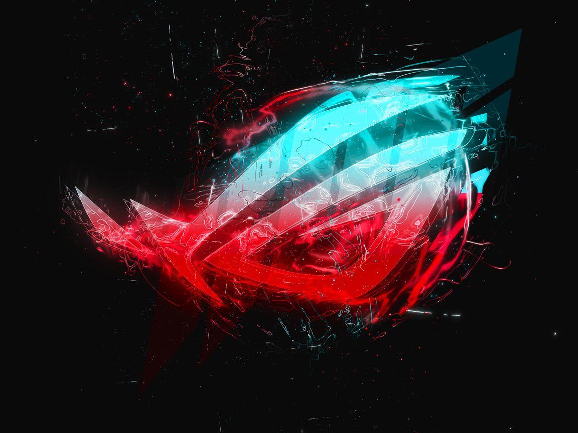 1152x864 Rog Logo Wallpaper HD Android