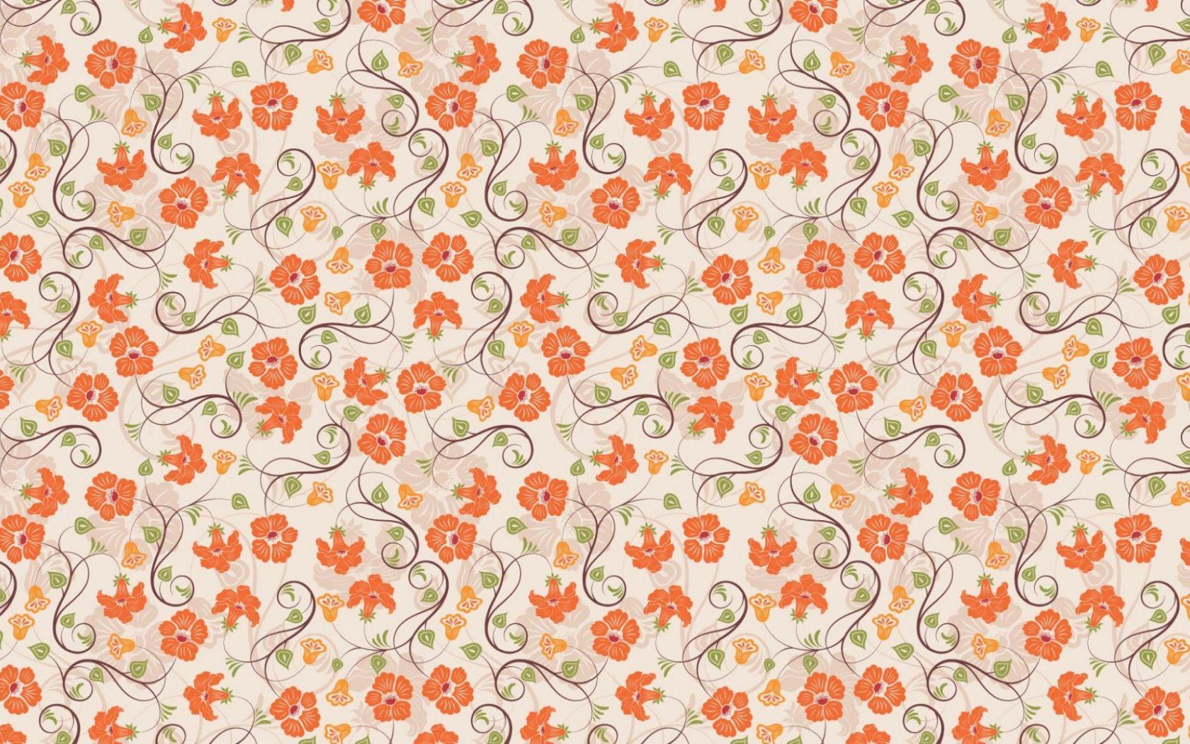 Flower Pattern Desktop Wallpapers - Top Free Flower Pattern Desktop ...