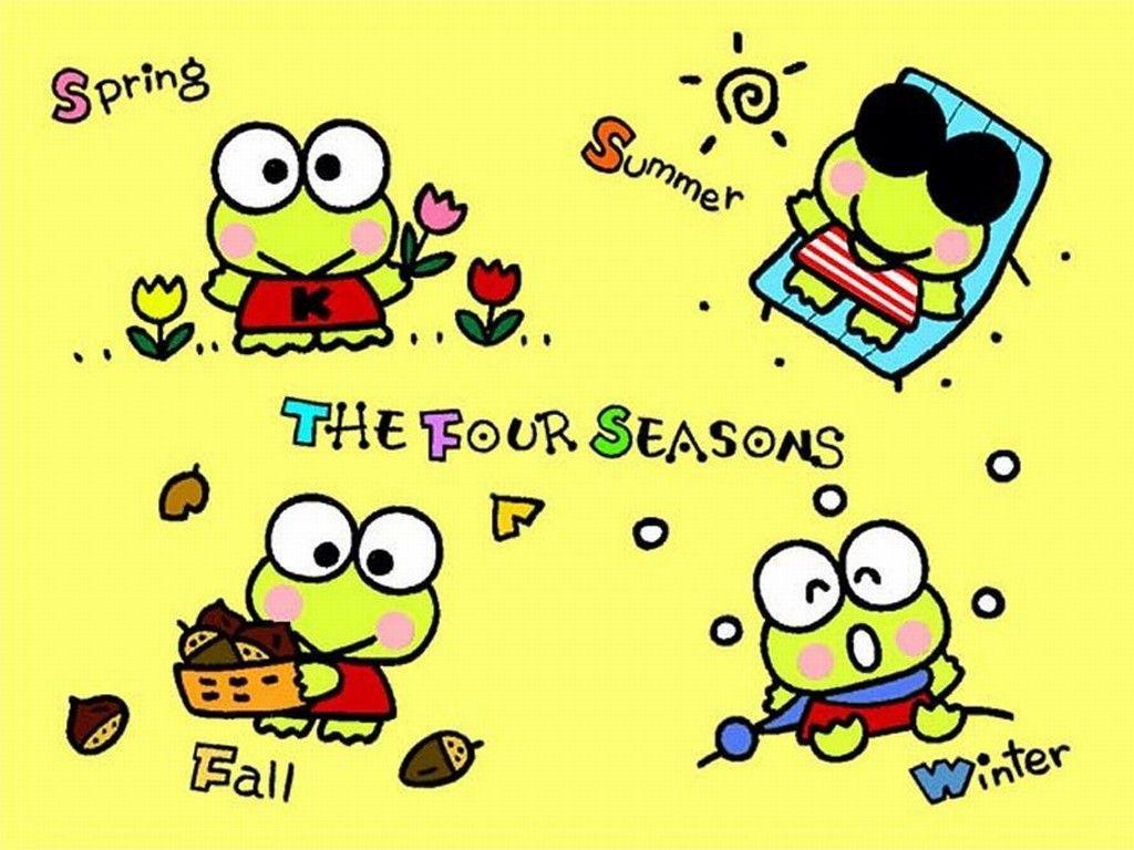 1024x768 Keroppi Wallpaper