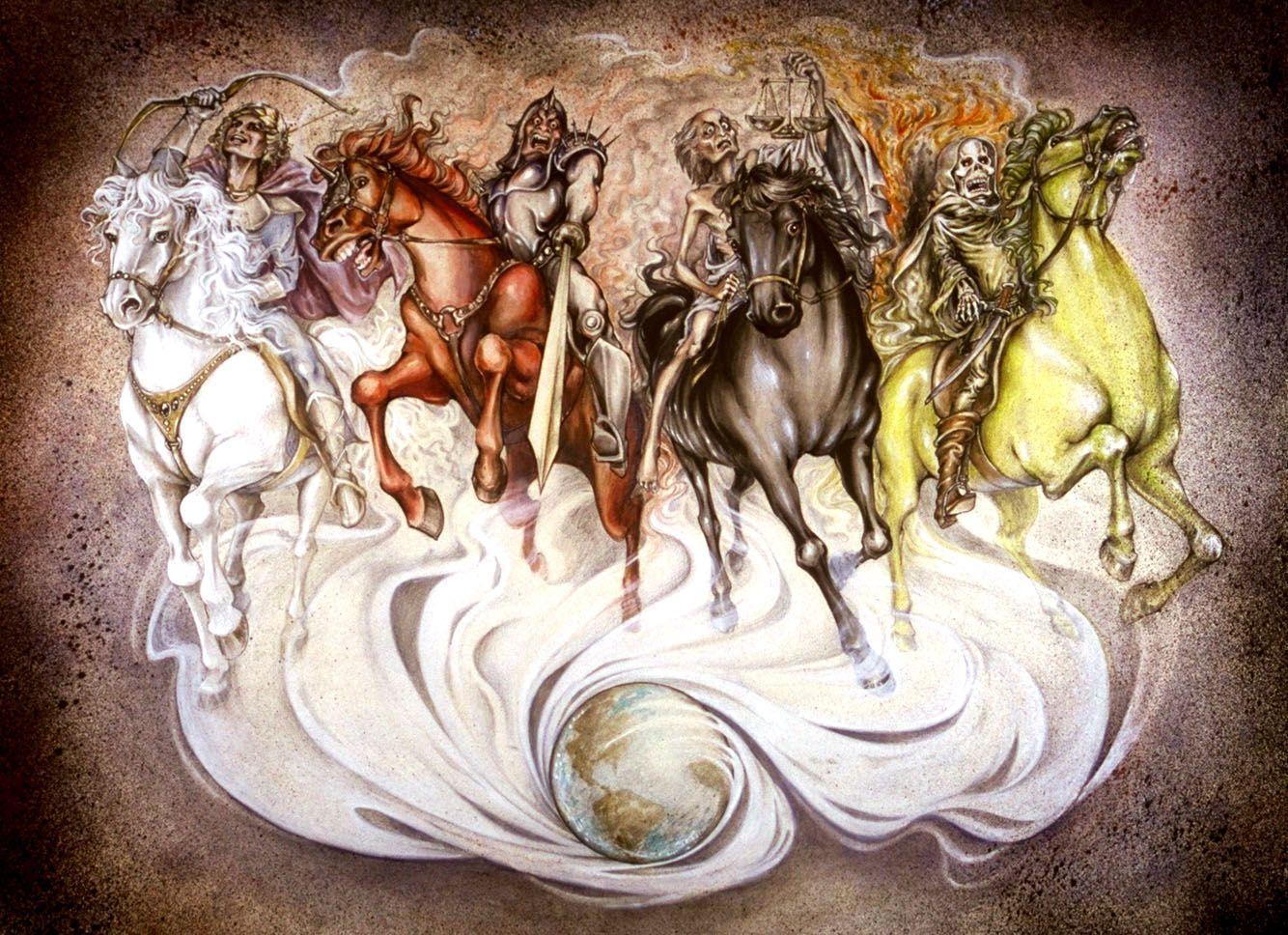 1334x968 Cool Biblical Art ideas. four horsemen, horseman, horsemen of the apocalypse