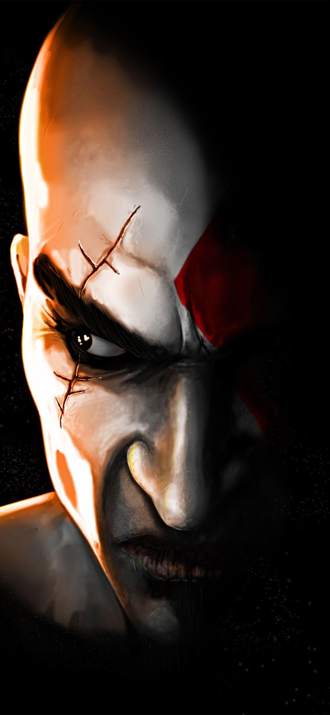 1125x2436 God Of War HD Wallpaper