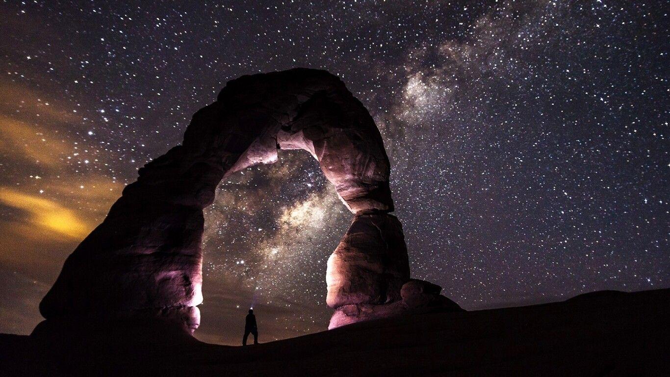 1366x768 Sky Stars 1366x768 Resolution HD 4k Wallpaper, Image, Background, Photo and Picture
