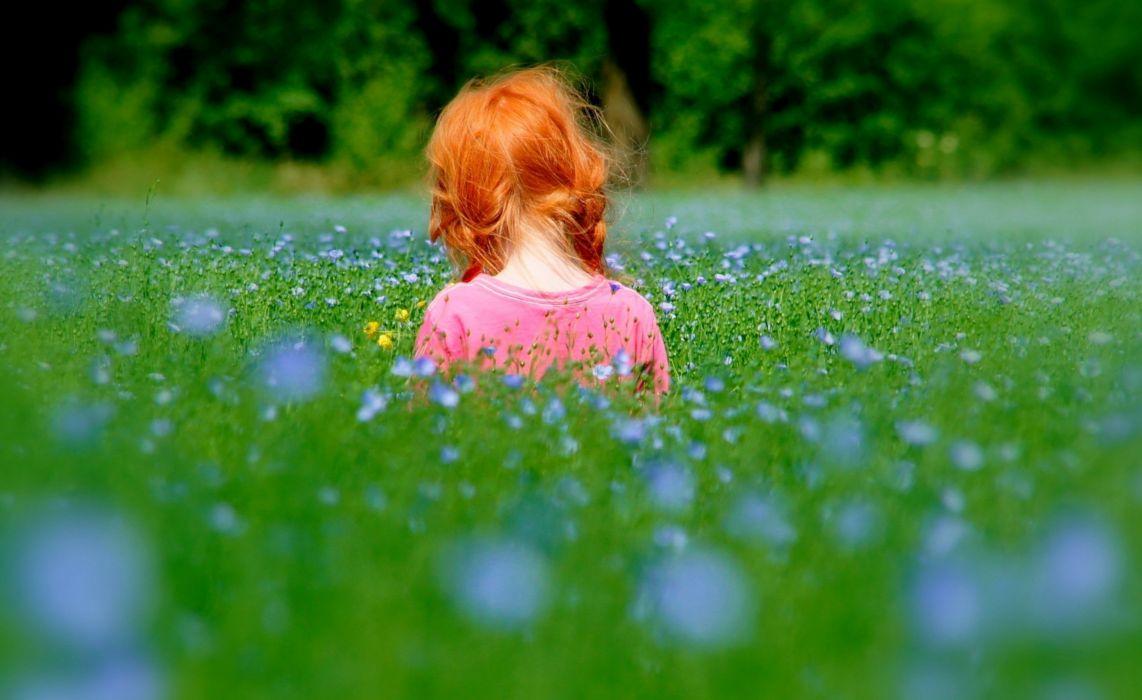 1142x700 Baby Beautiful bed childhood children flowers kids life little girls spring grass plants landscapes nature earth spring wallpaperx2355
